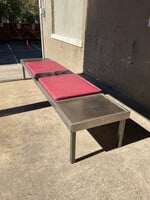 GOODWOOD Iron & Leather Bench