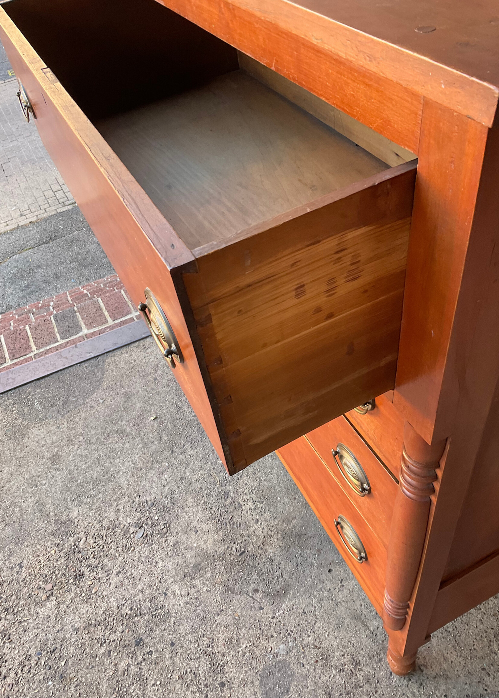 GOODWOOD Late Federal Pine Chest of Drawers
