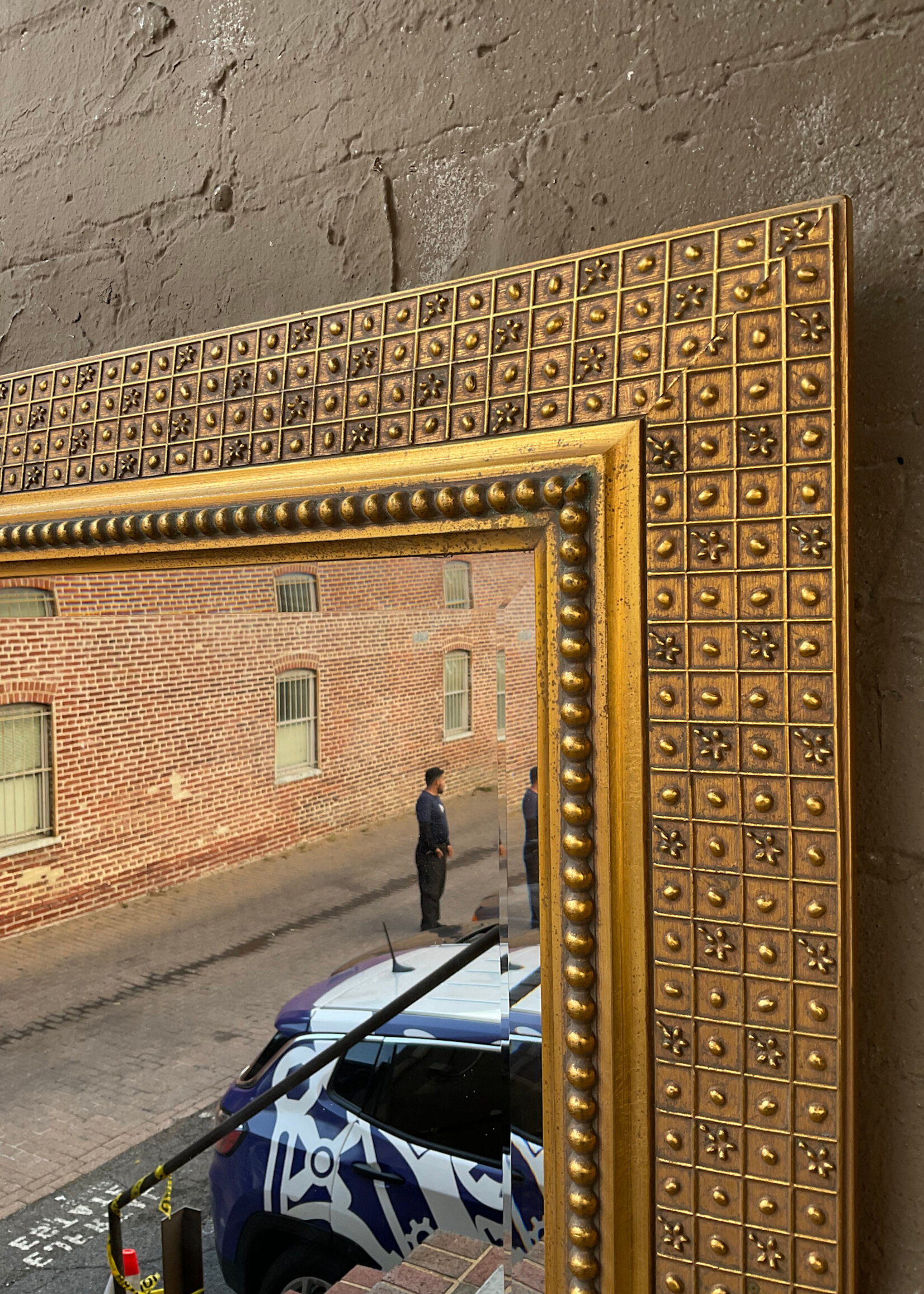 GOODWOOD Gilt Beveled Mirror