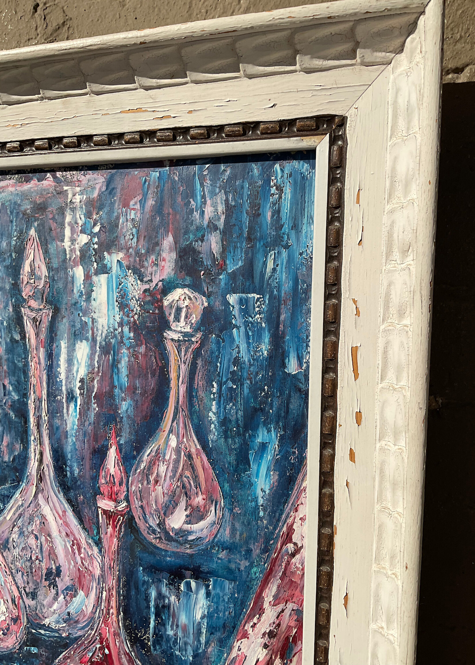 GOODWOOD Vintage Still Life, Oil on Canvas