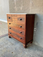 GOODWOOD Antique Irish Tall Chest of Drawers