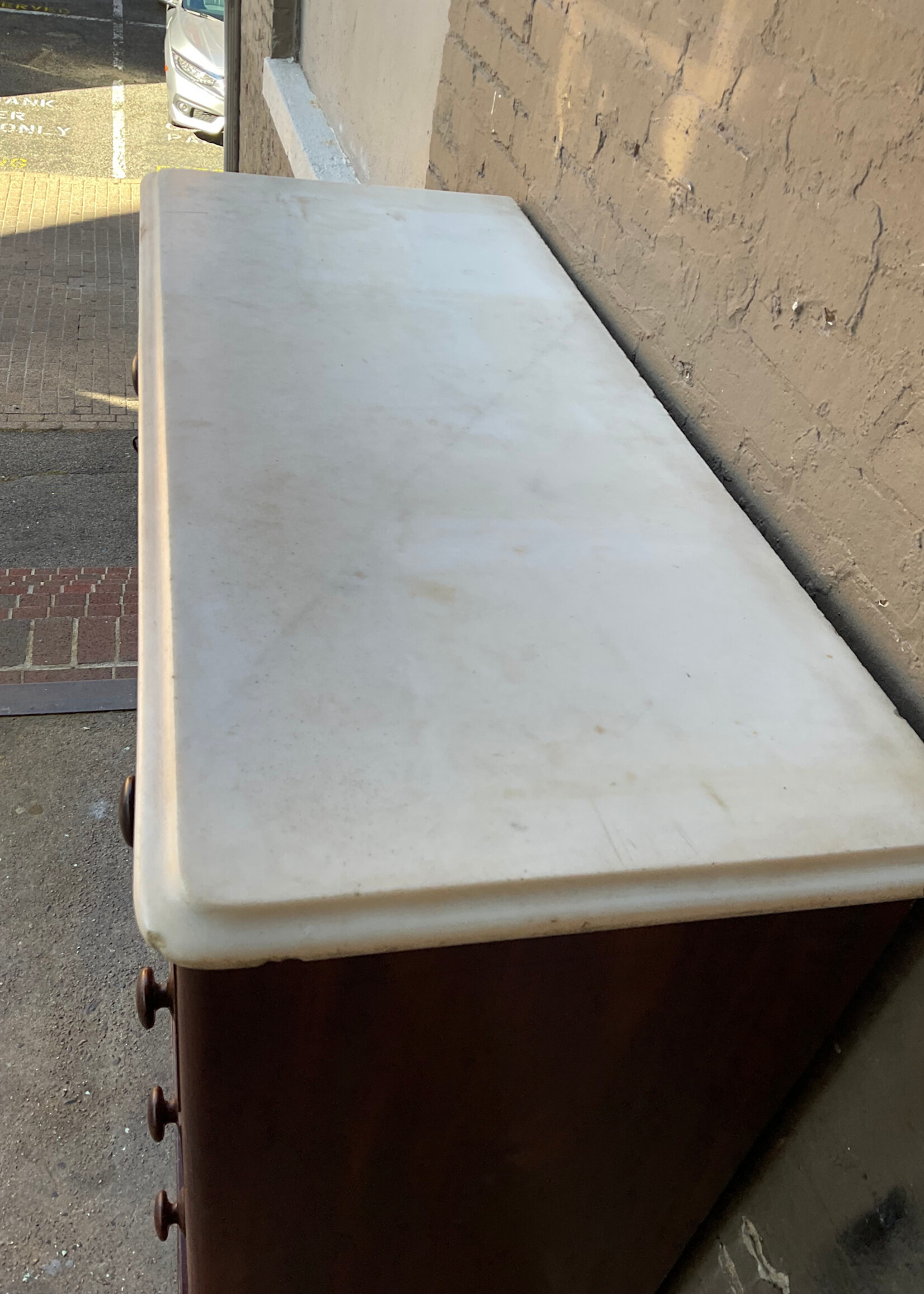 GOODWOOD Antique Irish Tall Chest of Drawers