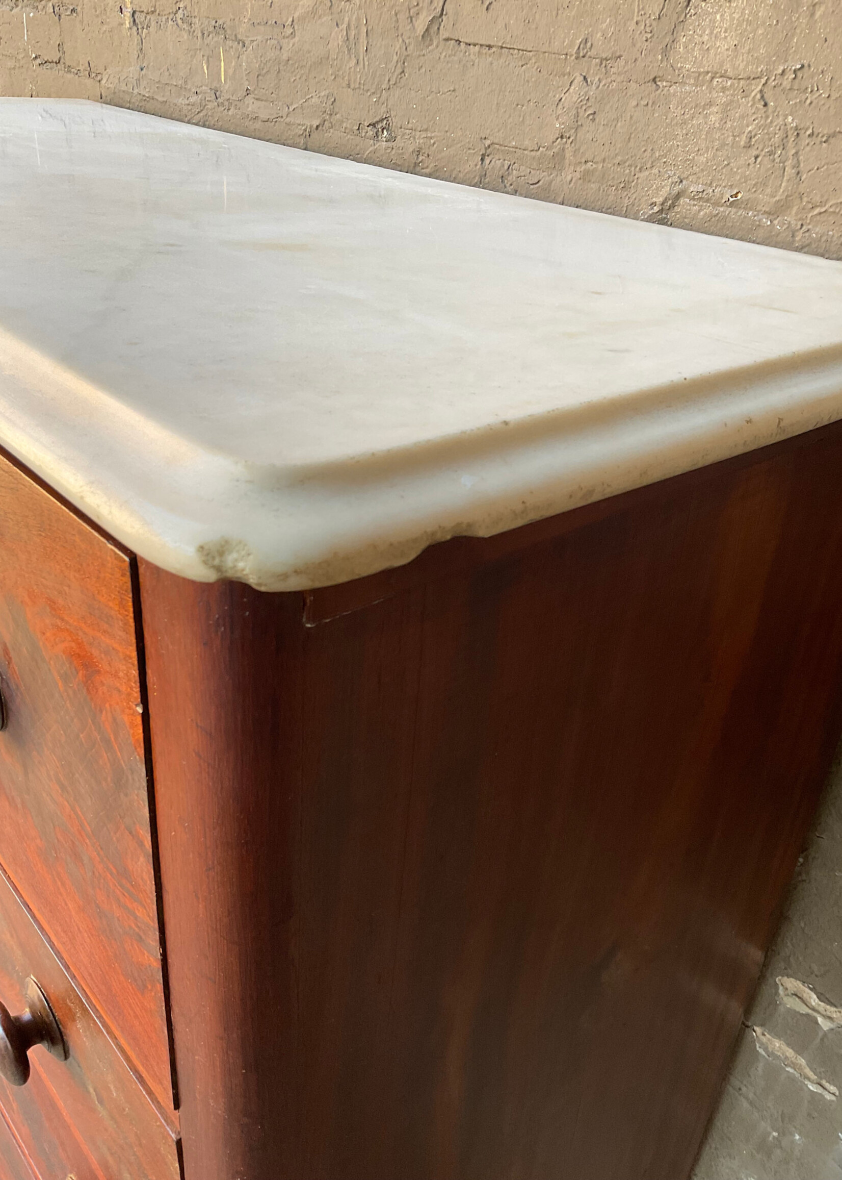 GOODWOOD Antique Irish Tall Chest of Drawers