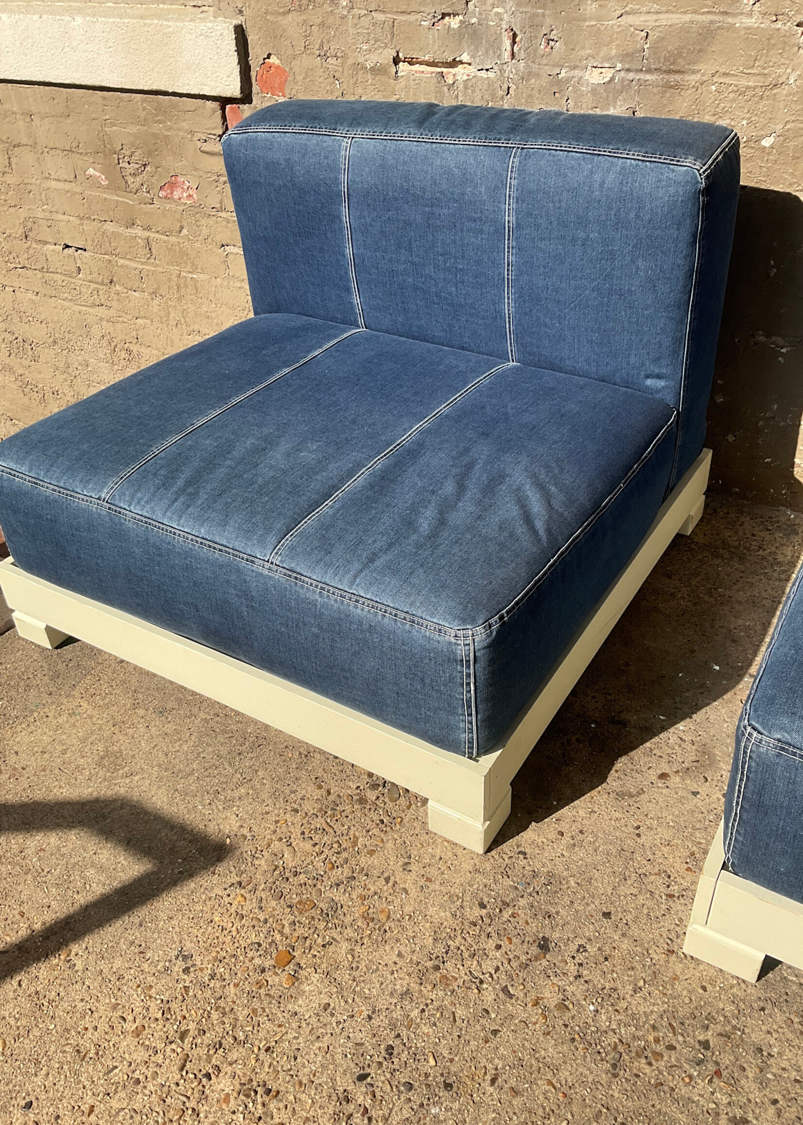 GOODWOOD PB Teen Denim Chair