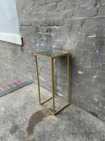 GOODWOOD Mirrored Metal Pedestal