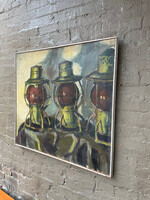 GOODWOOD Lanterns, Oil on Canvas