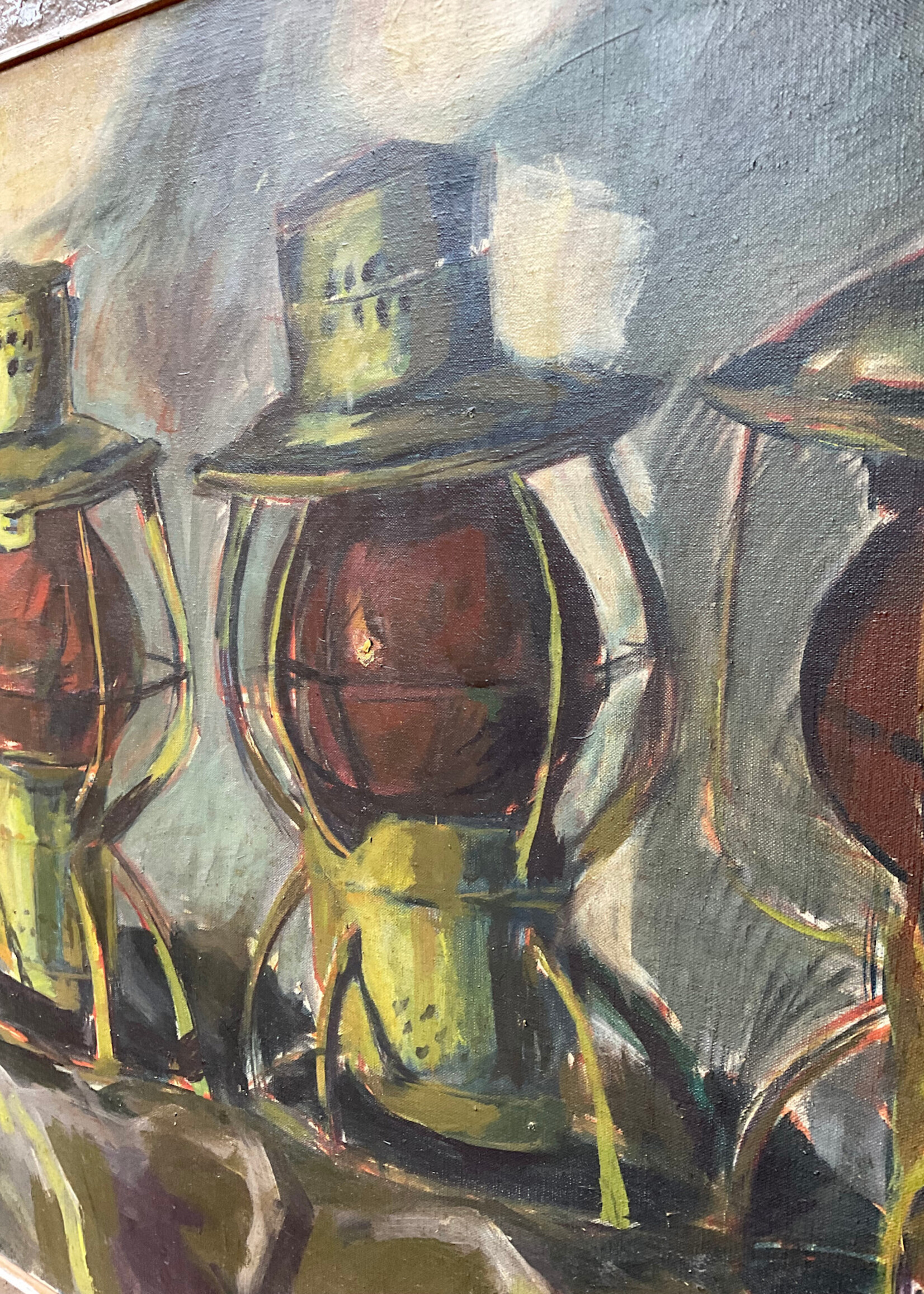 GOODWOOD Lanterns, Oil on Canvas