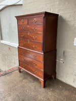 GOODWOOD George III Mahogany Chest on Chest