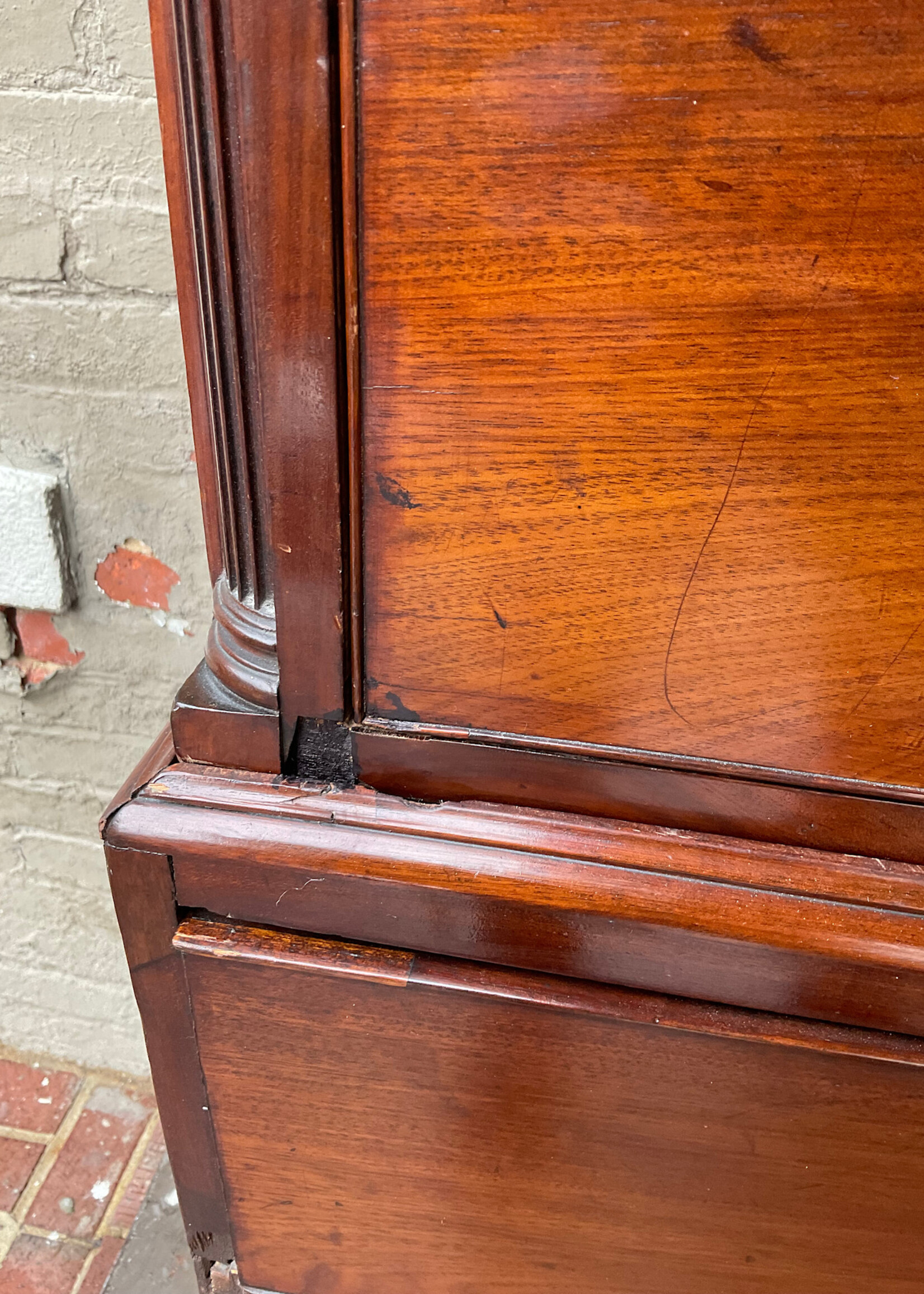 GOODWOOD George III Mahogany Chest on Chest