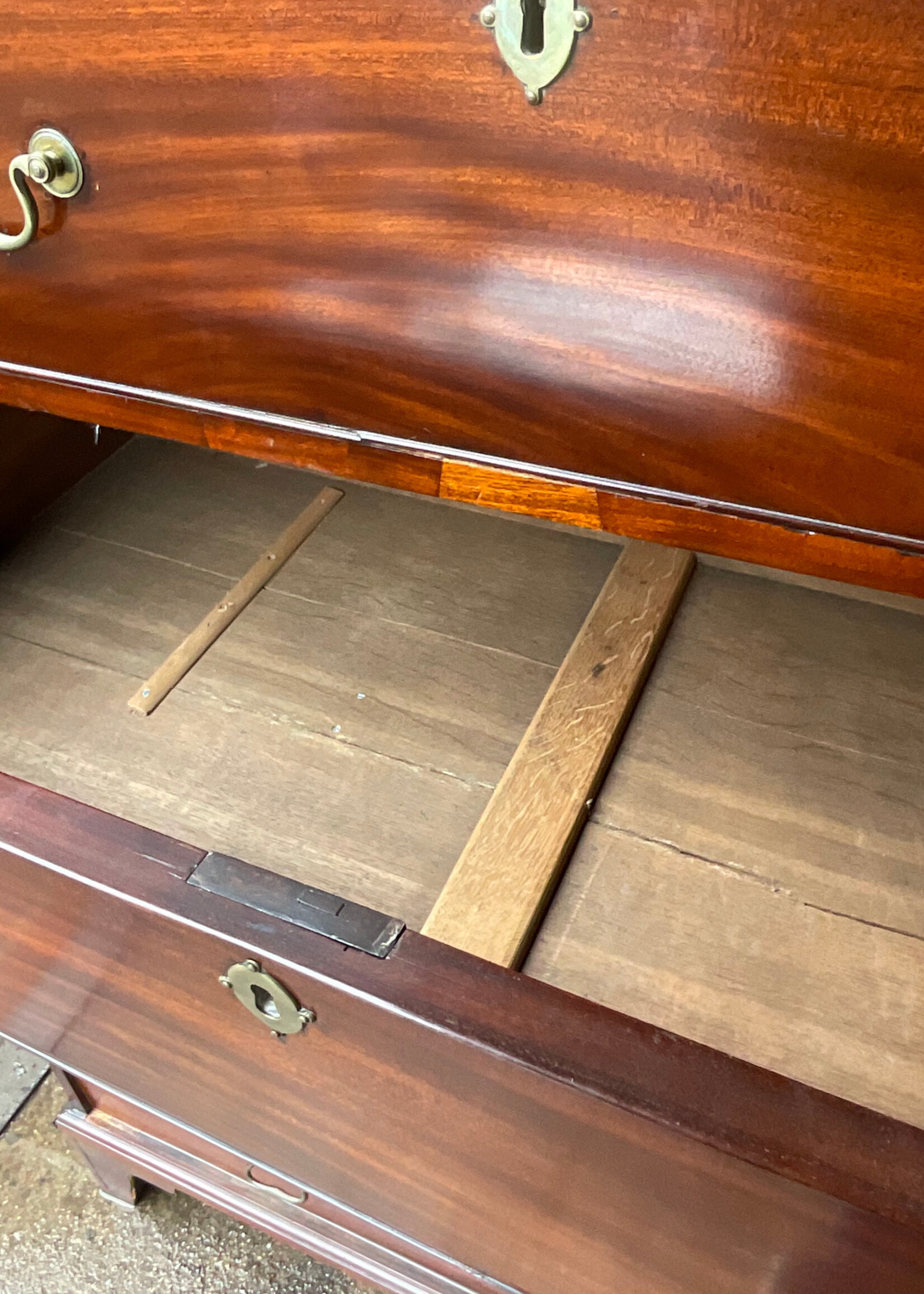 GOODWOOD George III Mahogany Chest on Chest