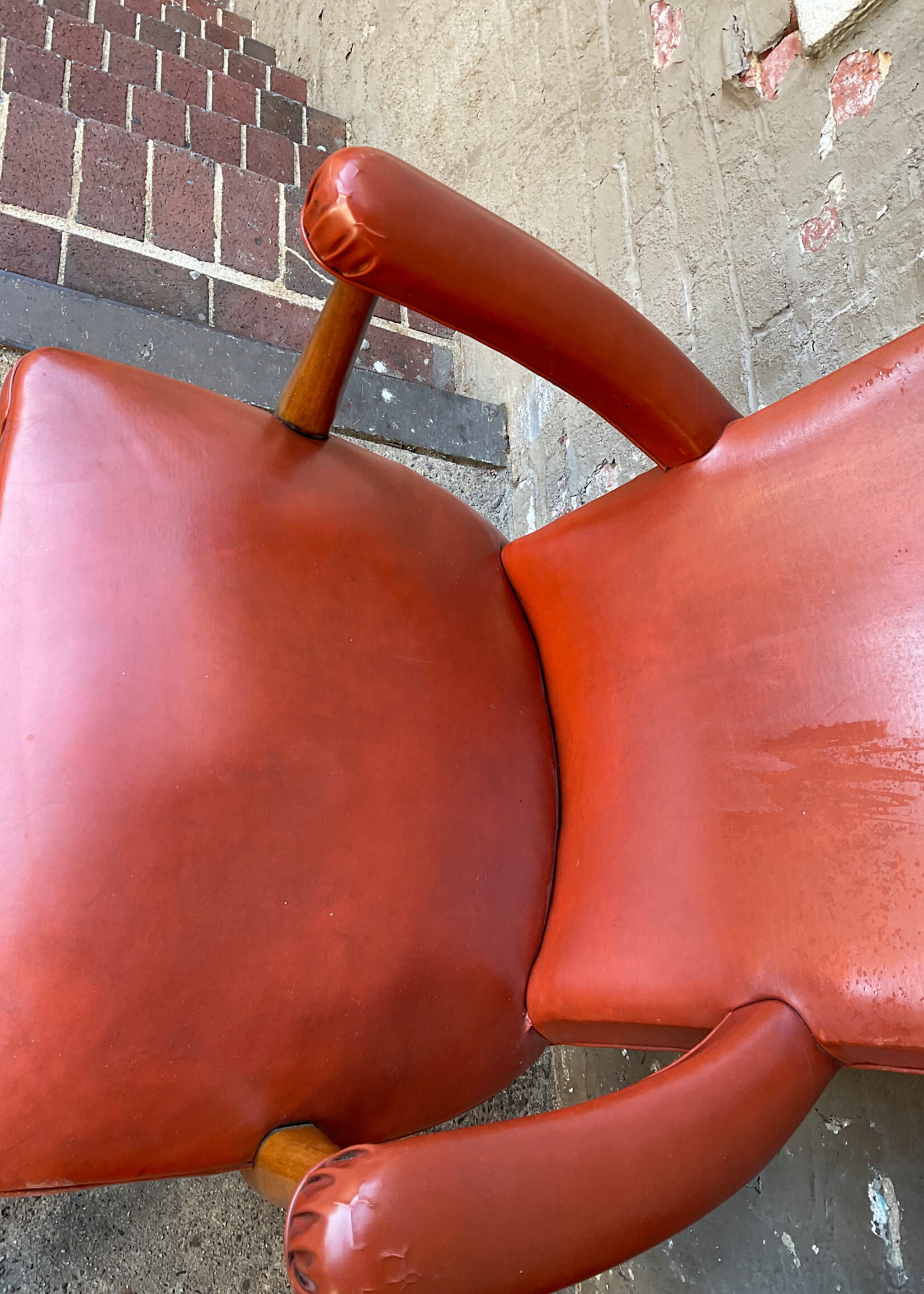 GOODWOOD Pair of Vintage Vinyl Armchairs