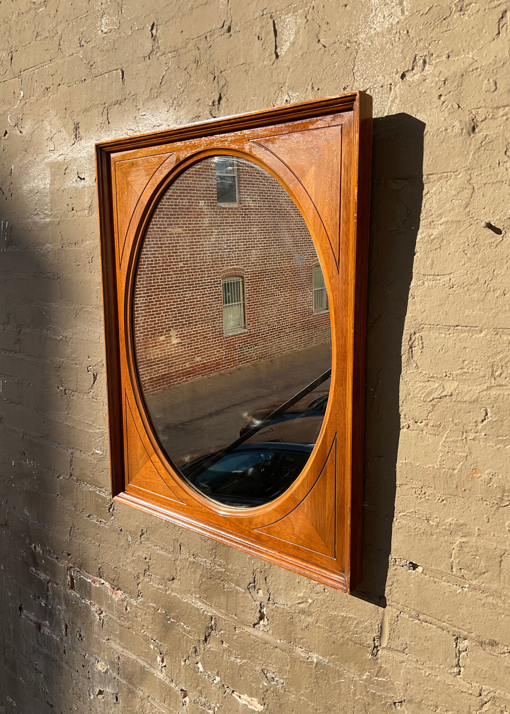 GOODWOOD Oval Mirror, Scratched