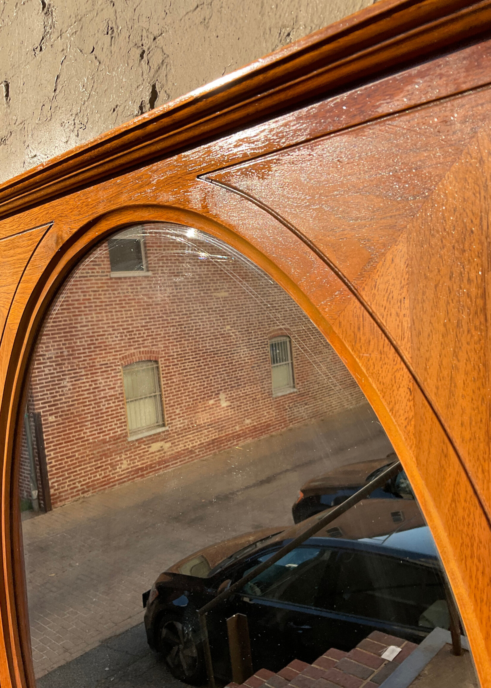 GOODWOOD Oval Mirror, Scratched