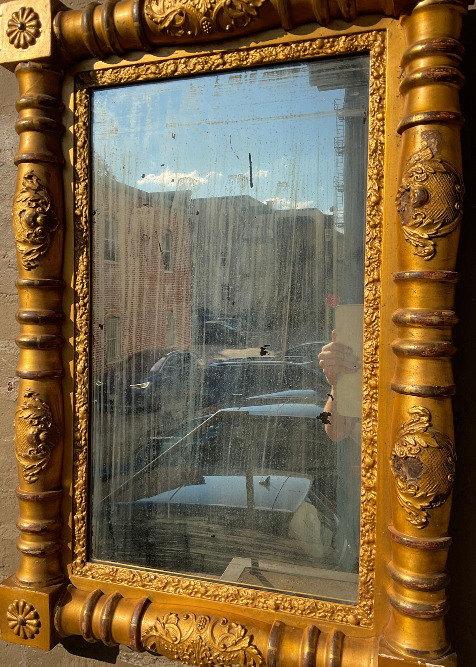 GOODWOOD Empire Gilt Mirror