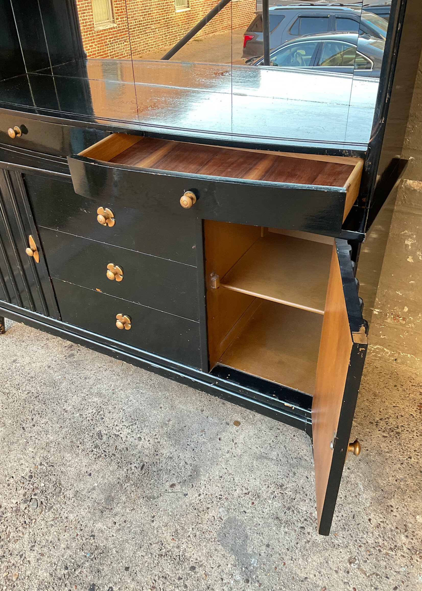 GOODWOOD MCM Painted Cupboard