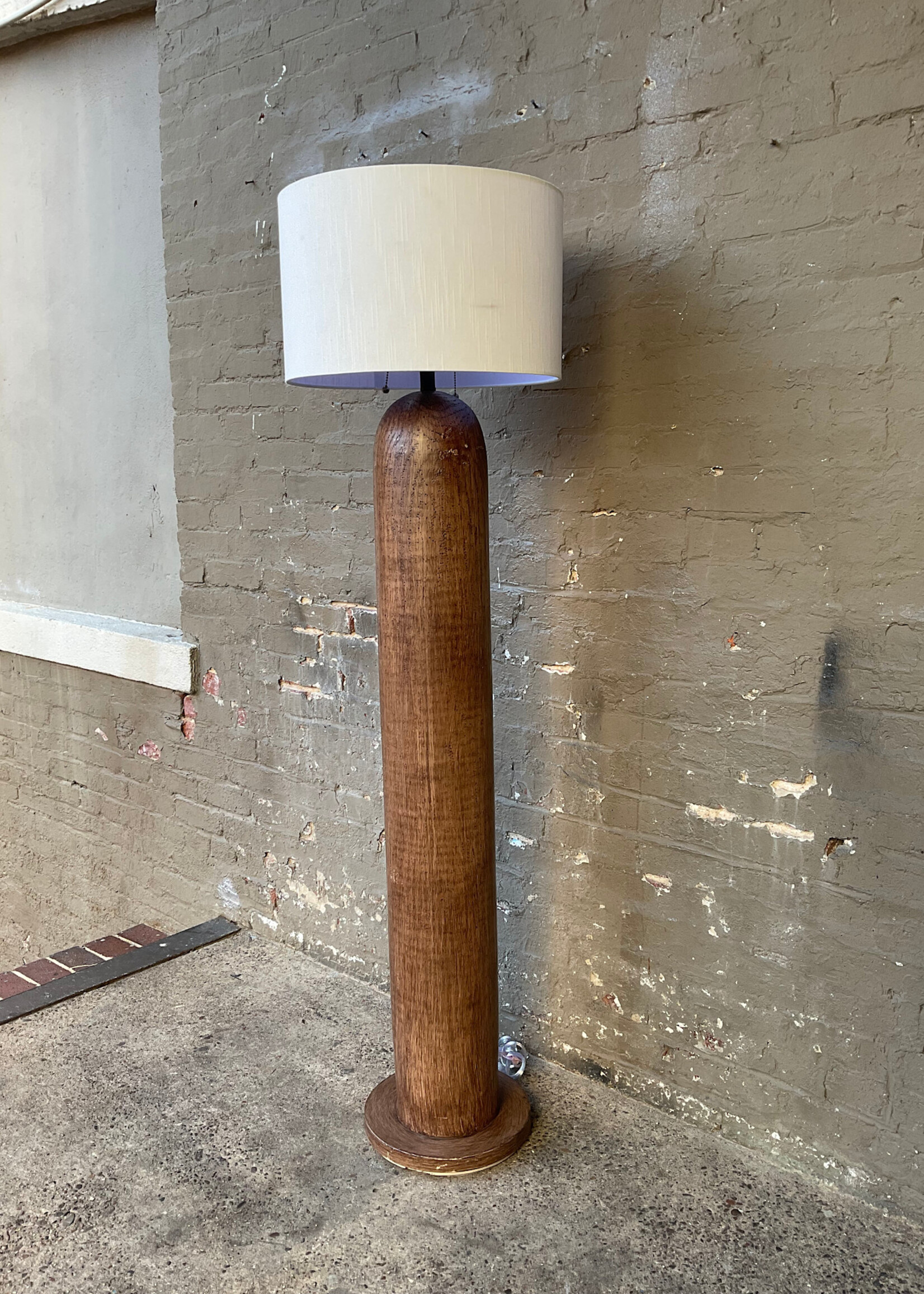 GOODWOOD Faux Wood Floor Lamp