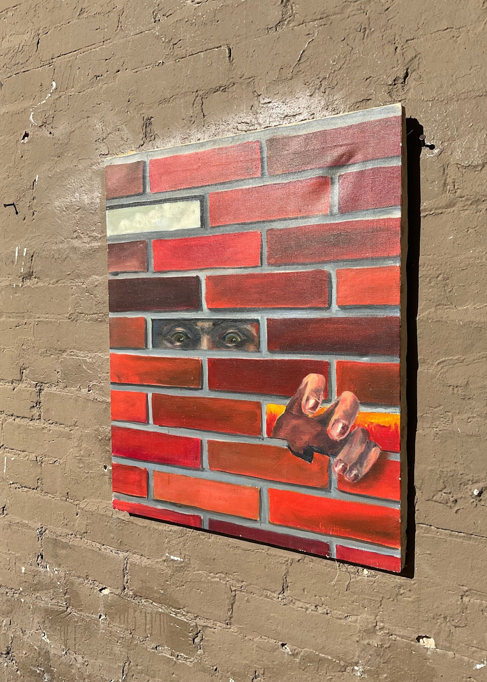 GOODWOOD "Heaven & Hell, Acrylic on Canvas, Tom Niemann