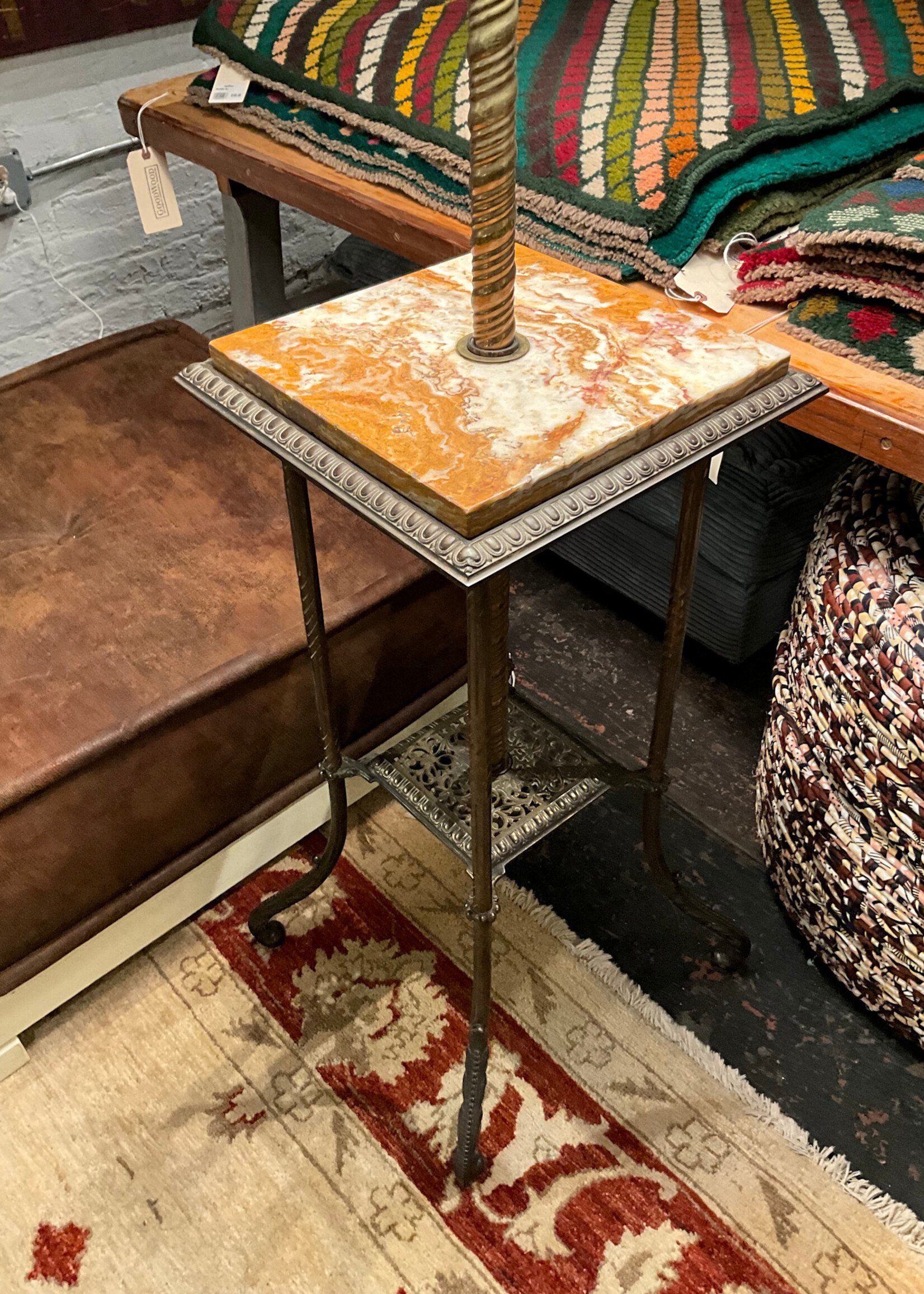 GOODWOOD Victorian Converted Gas Floor Lamp