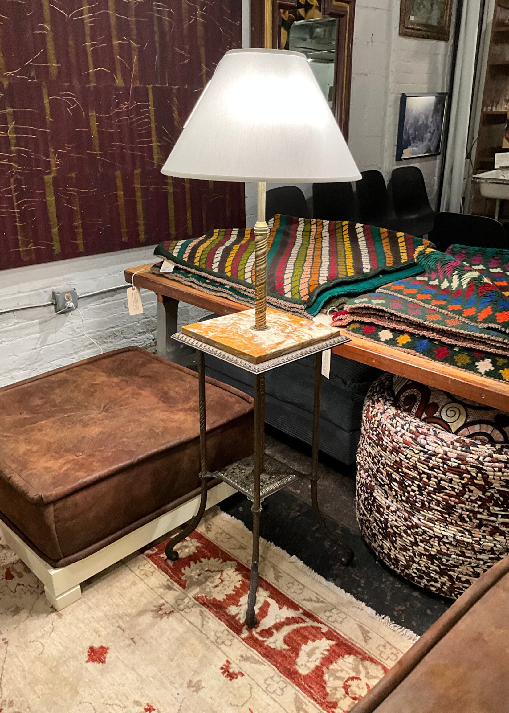 GOODWOOD Victorian Converted Gas Floor Lamp