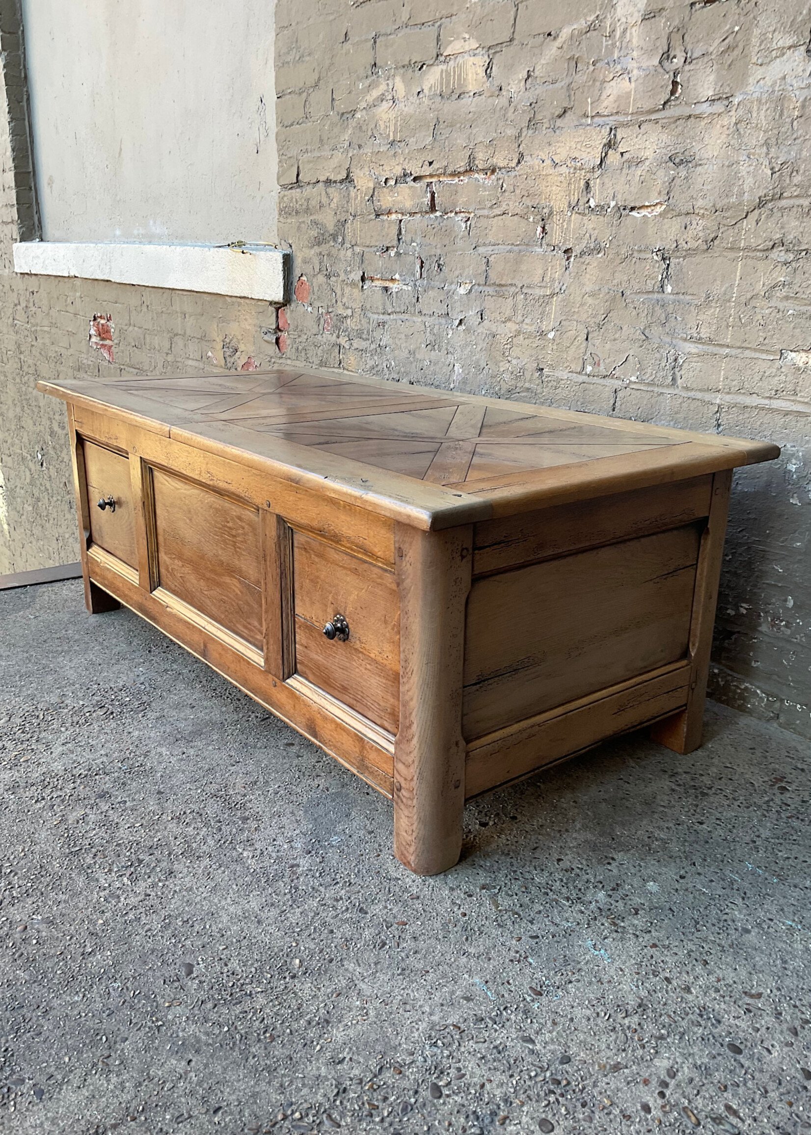 GOODWOOD Fruitwood Coffee Table with Storage