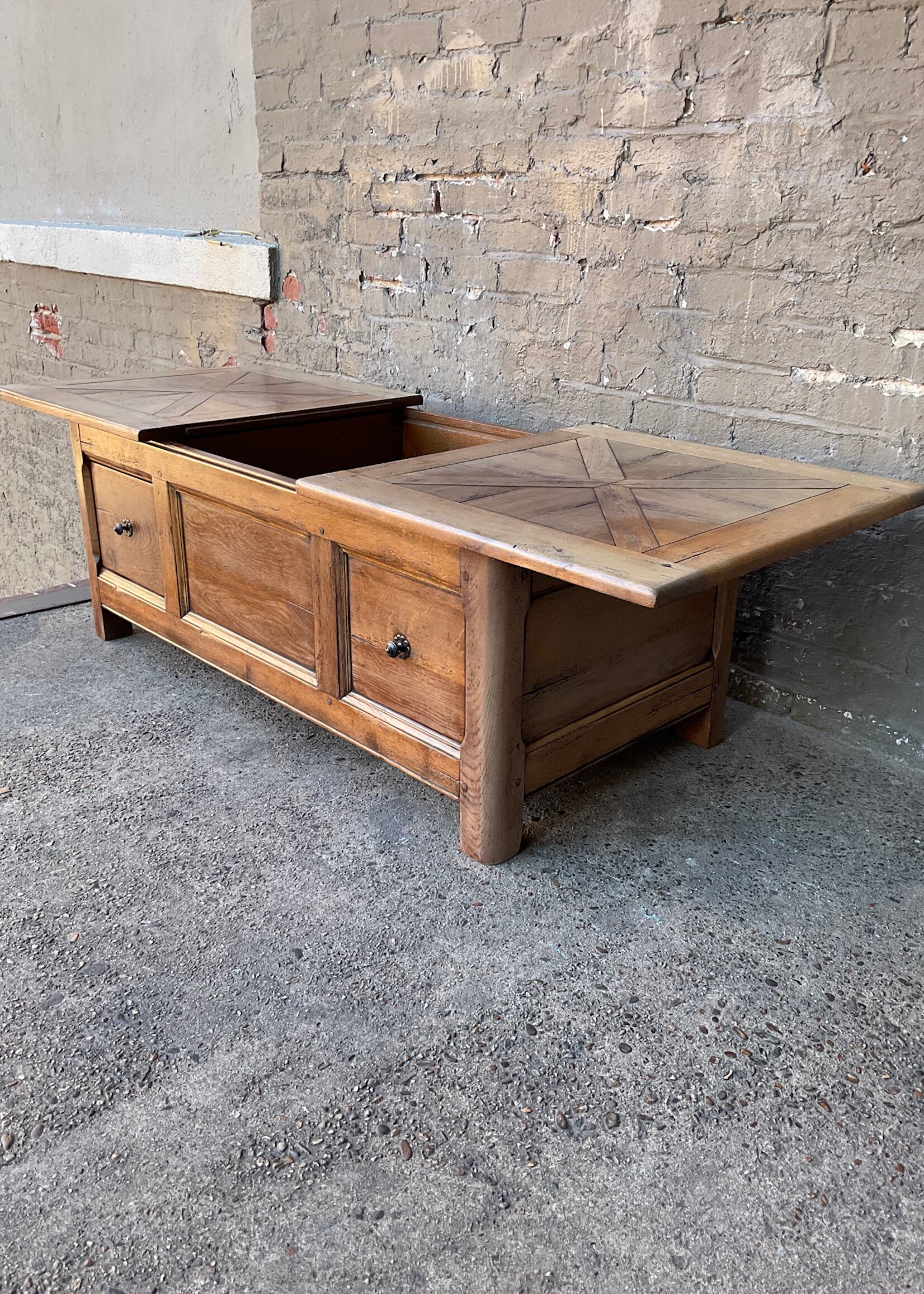 GOODWOOD Fruitwood Coffee Table with Storage