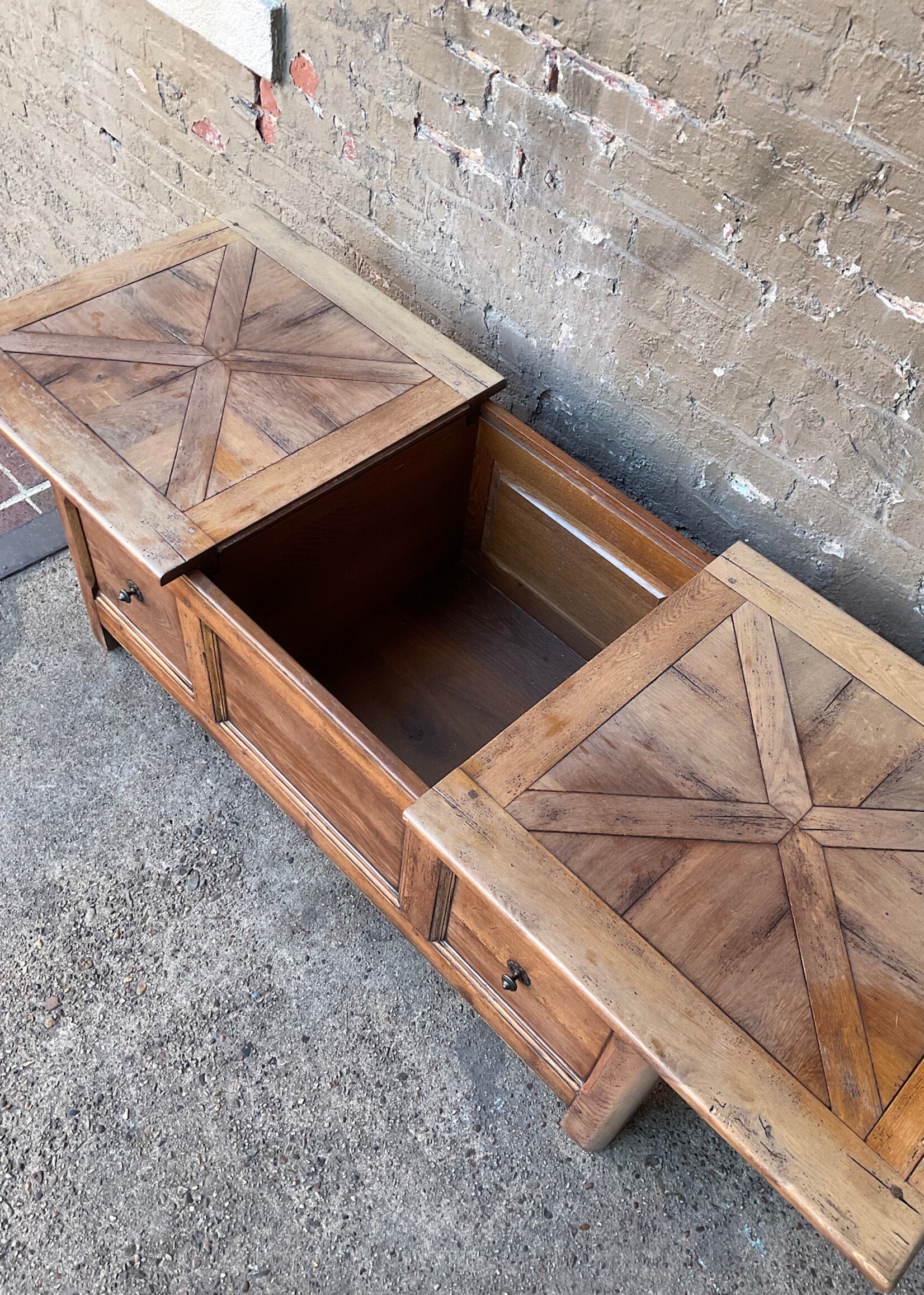 GOODWOOD Fruitwood Coffee Table with Storage