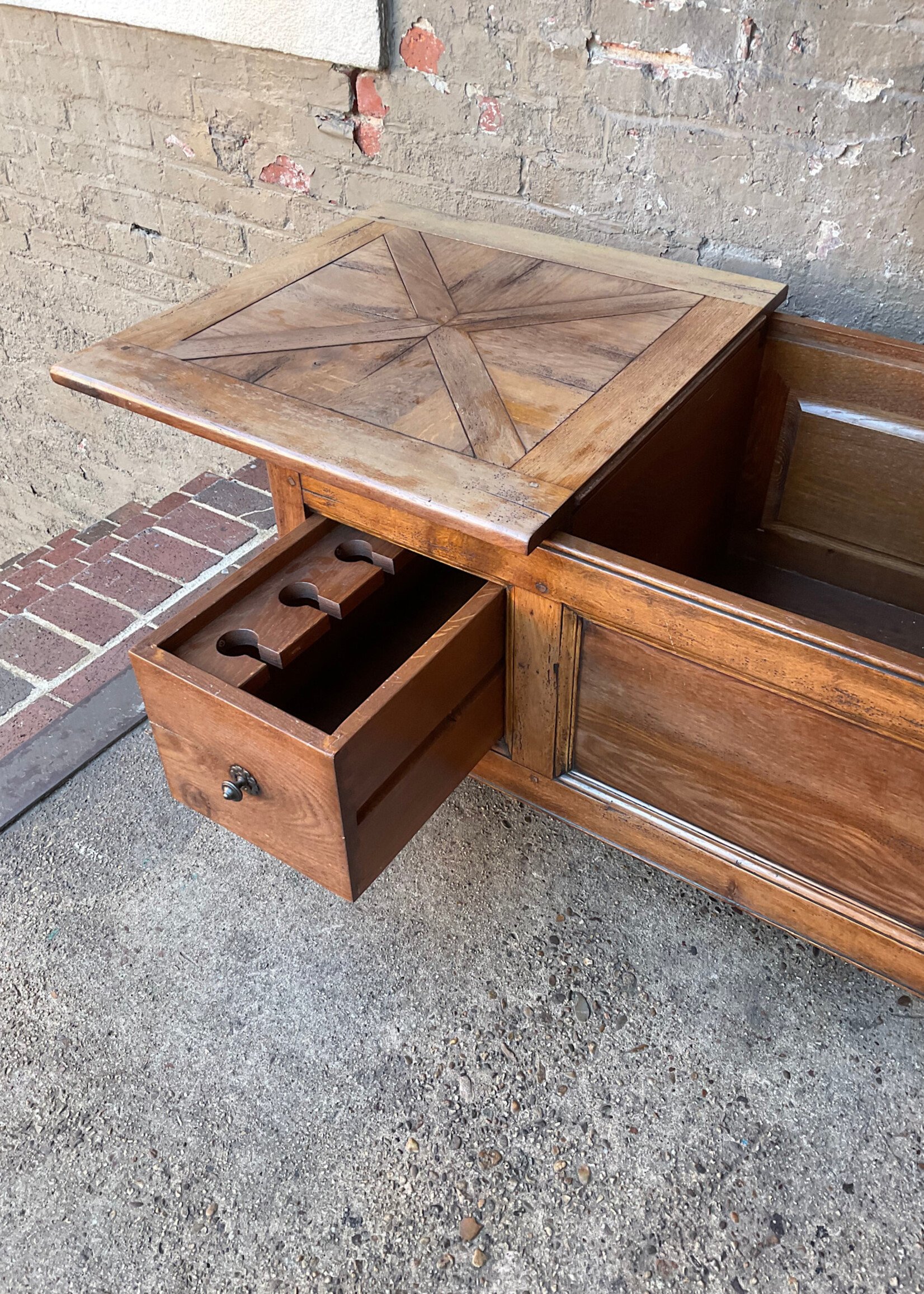 GOODWOOD Fruitwood Coffee Table with Storage