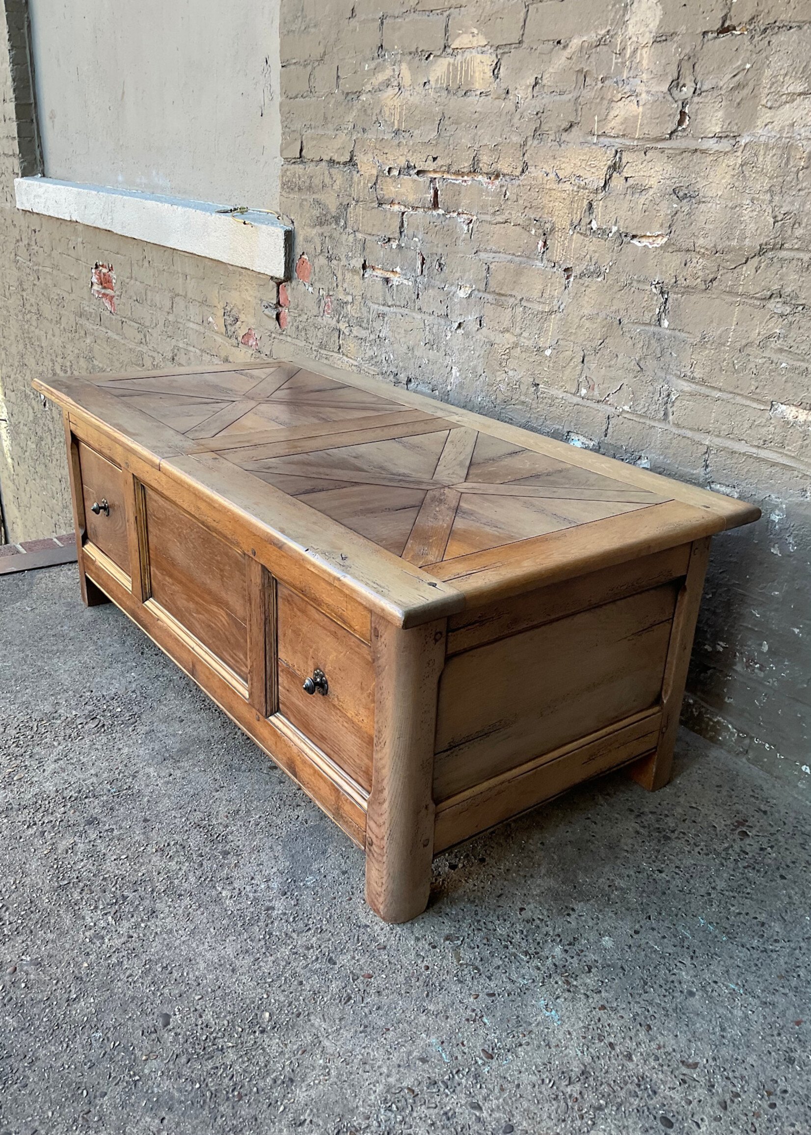 GOODWOOD Fruitwood Coffee Table with Storage