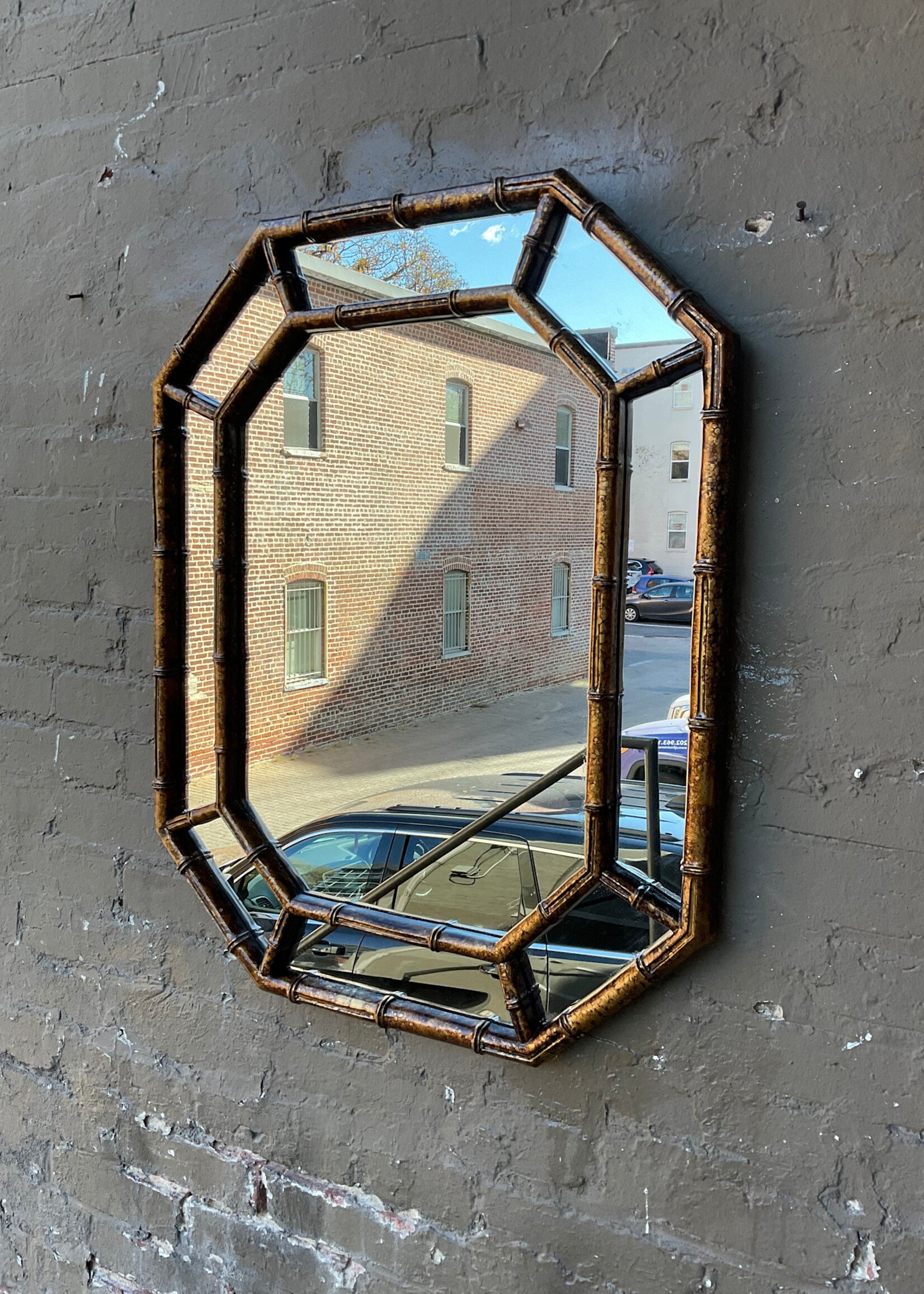 GOODWOOD Faux Bamboo Composite Mirror