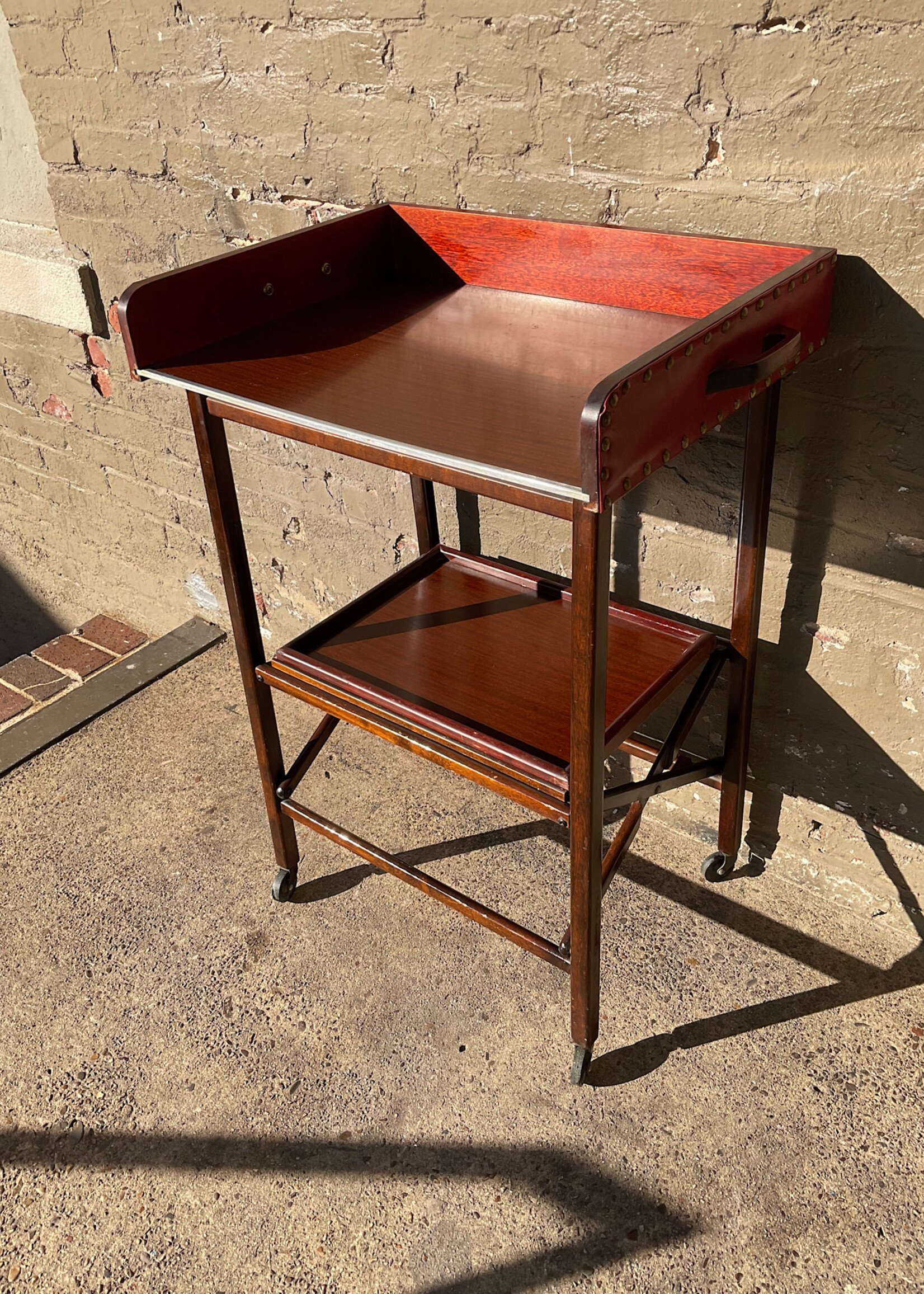 GOODWOOD Vintage Folding Bar Cart