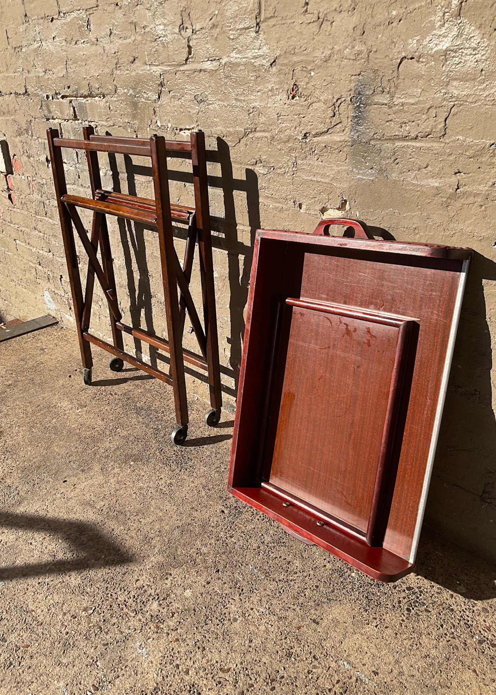 GOODWOOD Vintage Folding Bar Cart