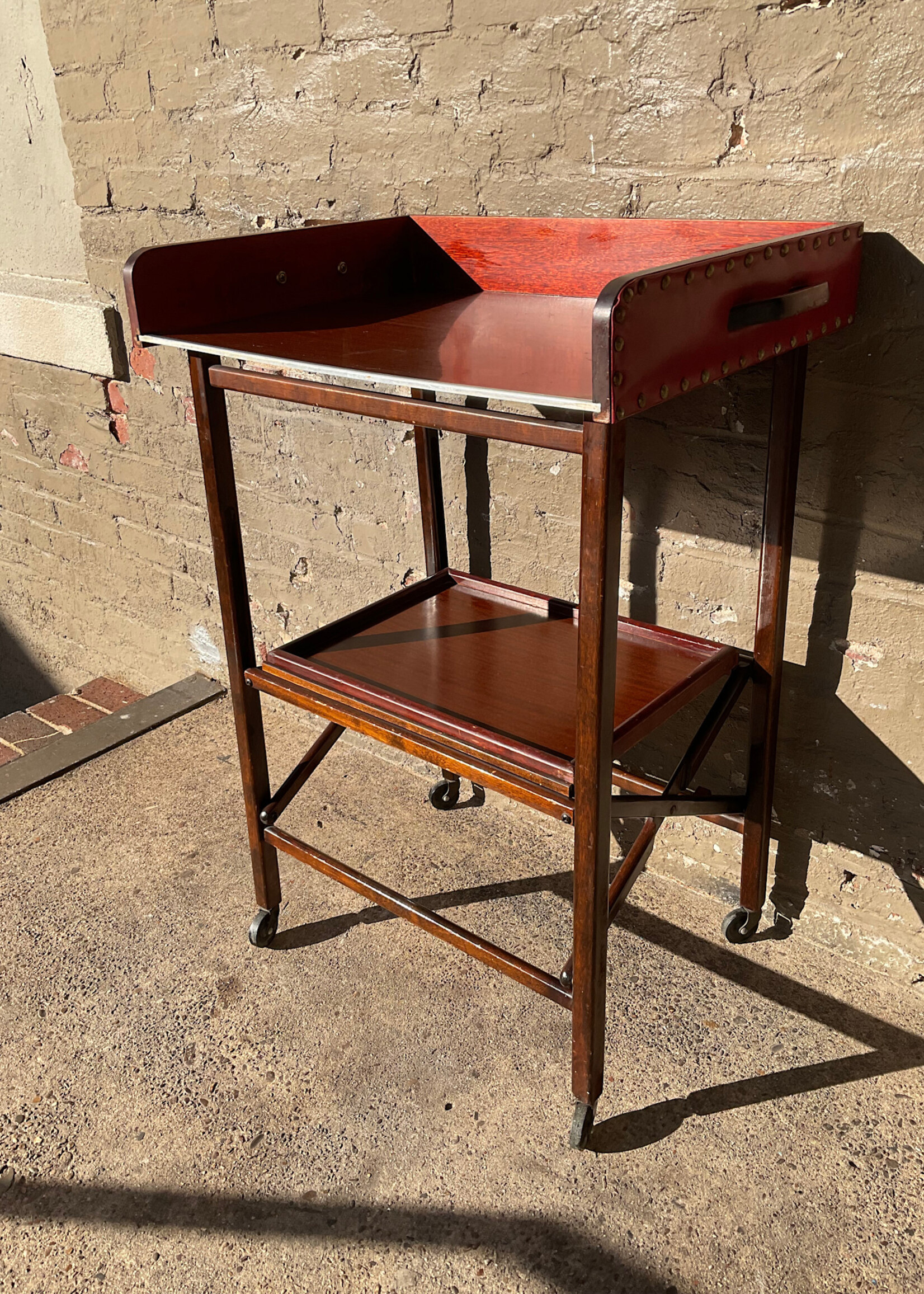 GOODWOOD Vintage Folding Bar Cart