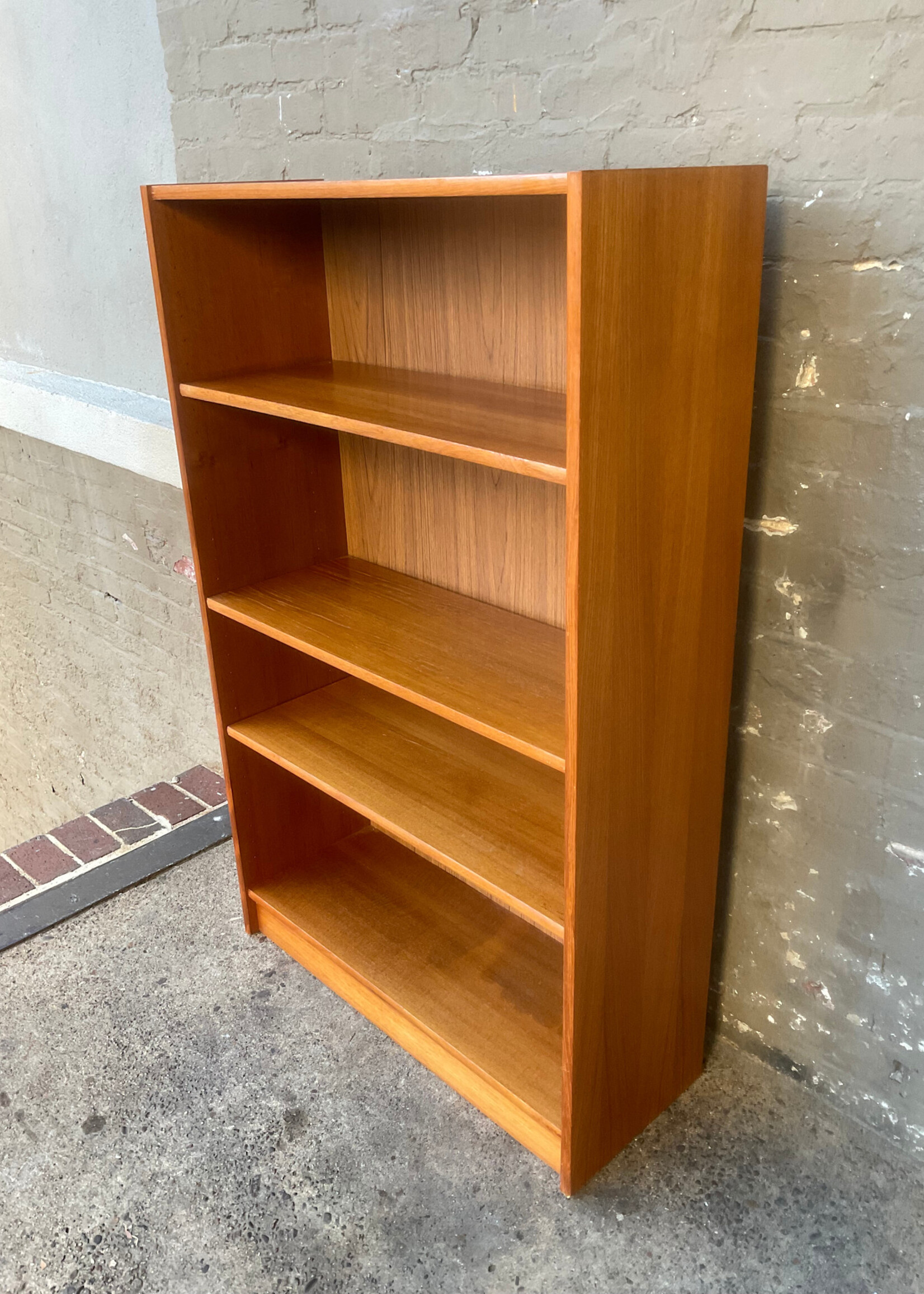 GOODWOOD Danish Modern Teak Bookcase, Short