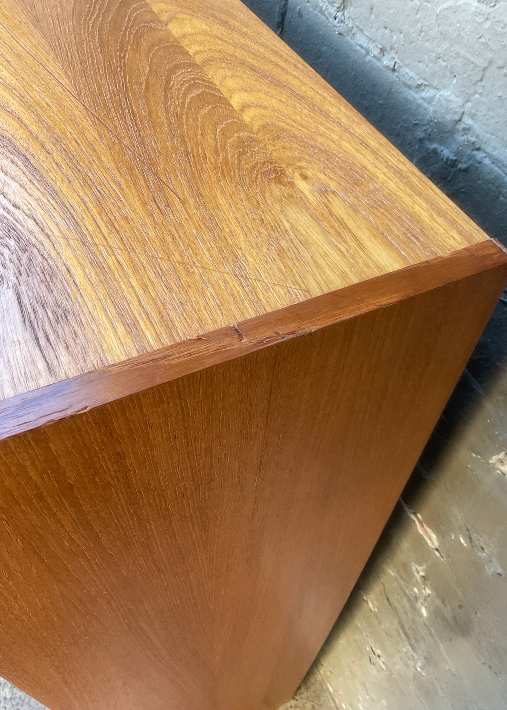 GOODWOOD Danish Modern Teak Bookcase, Short