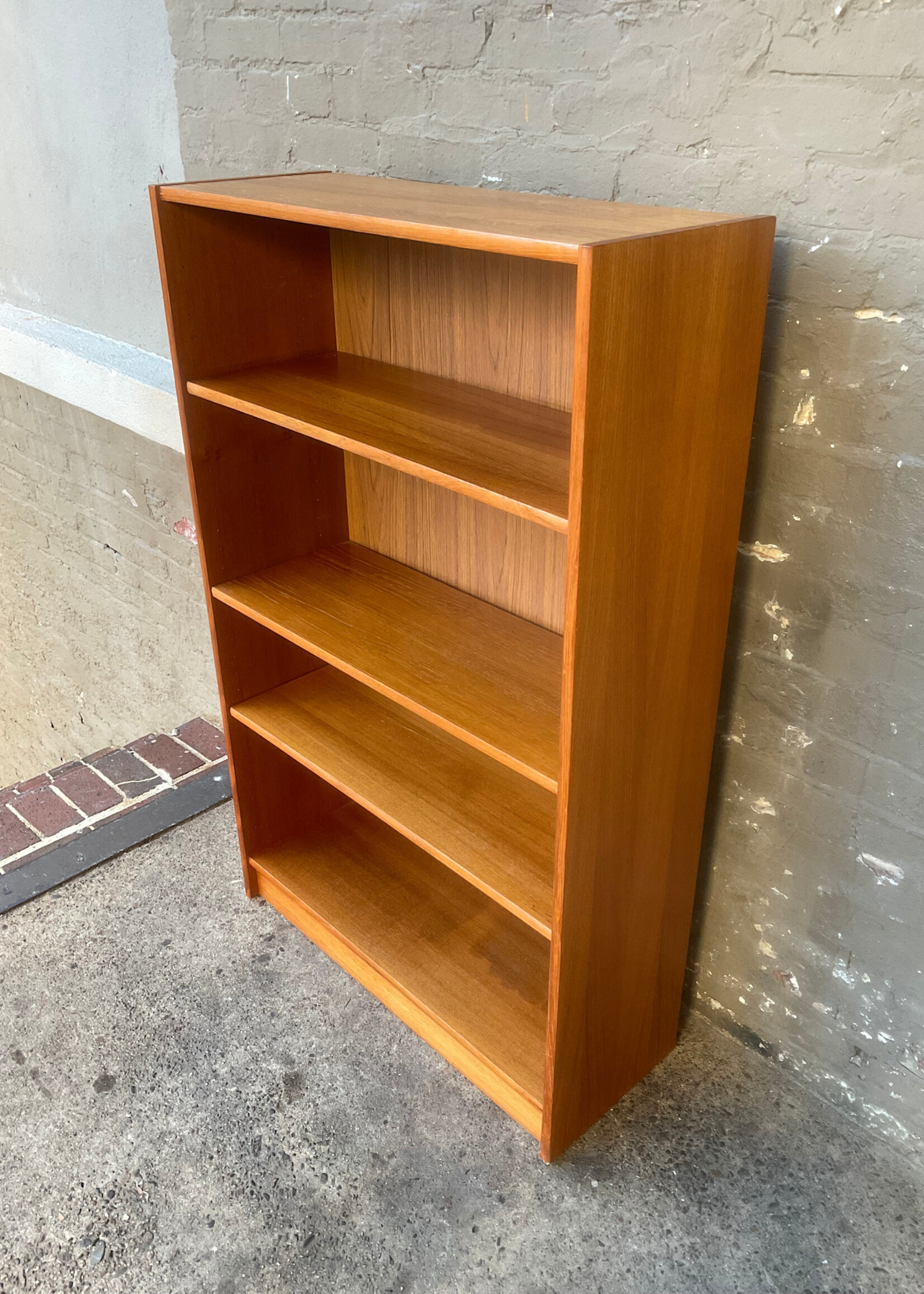 GOODWOOD Danish Modern Teak Bookcase, Short