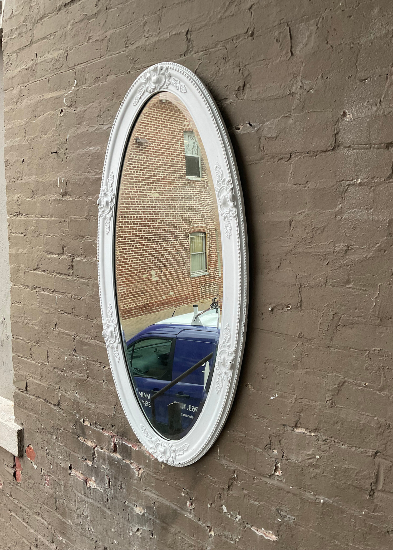 GOODWOOD Antique Oval Mirror