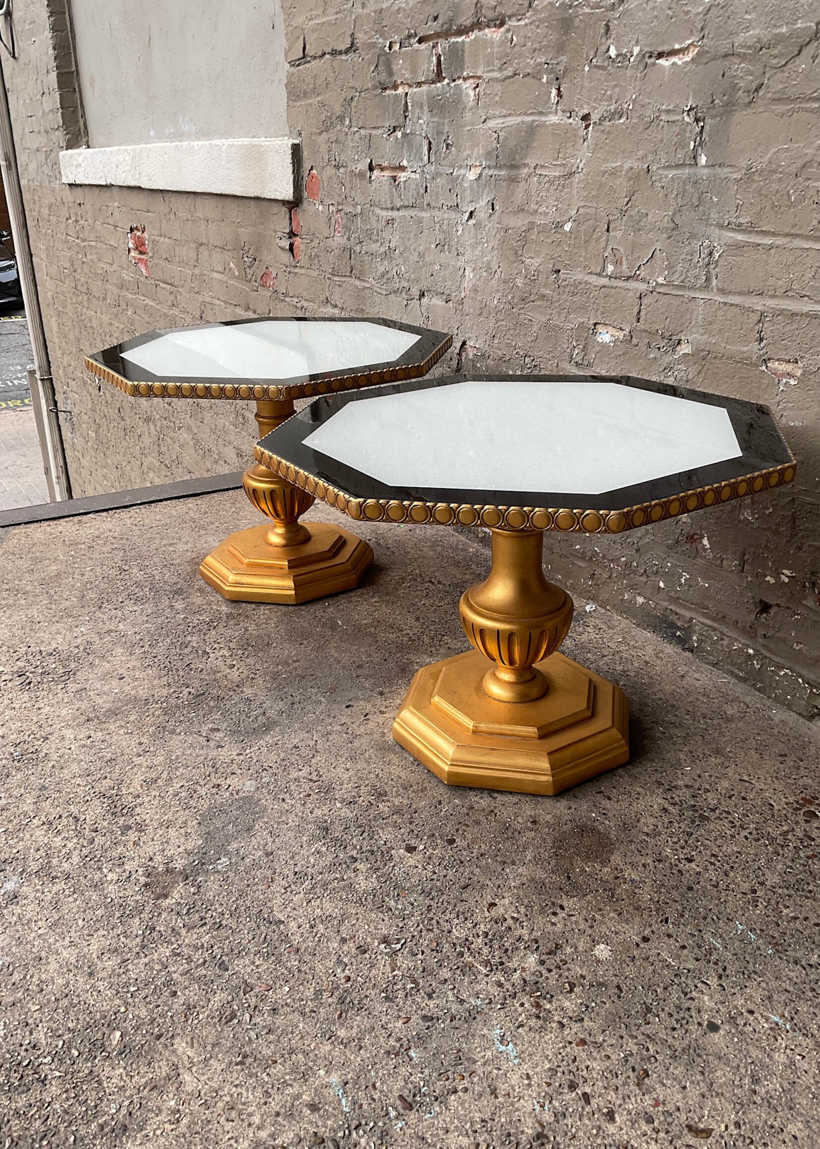 GOODWOOD Hollywood Regency Style Side Table