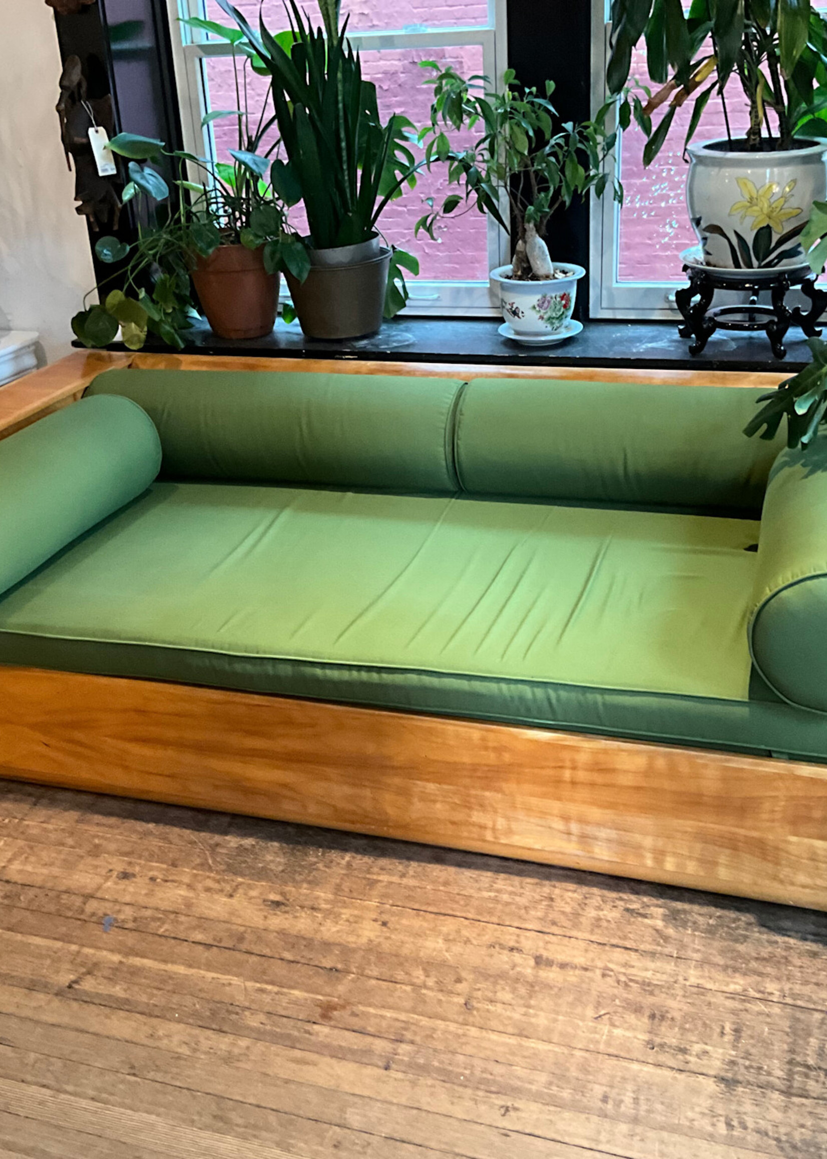 GOODWOOD Custom Art Deco Style Maple Sofa