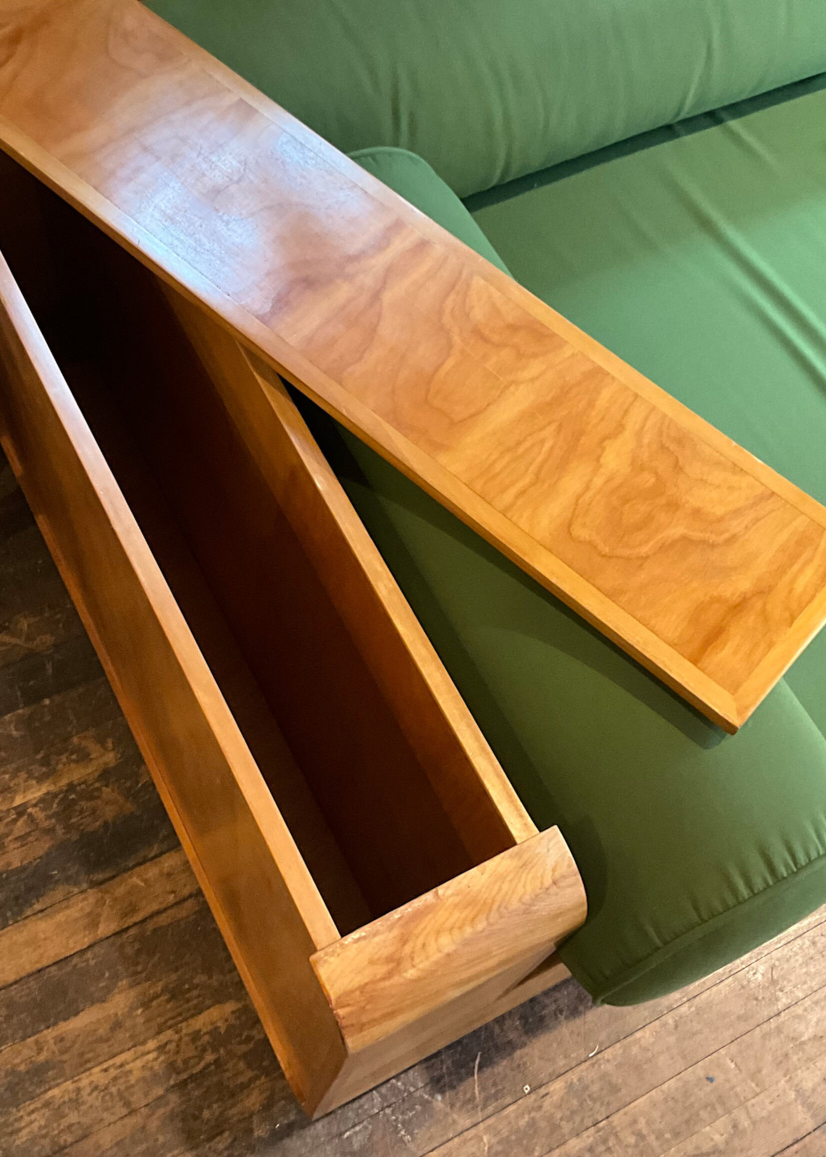 GOODWOOD Custom Art Deco Style Maple Sofa