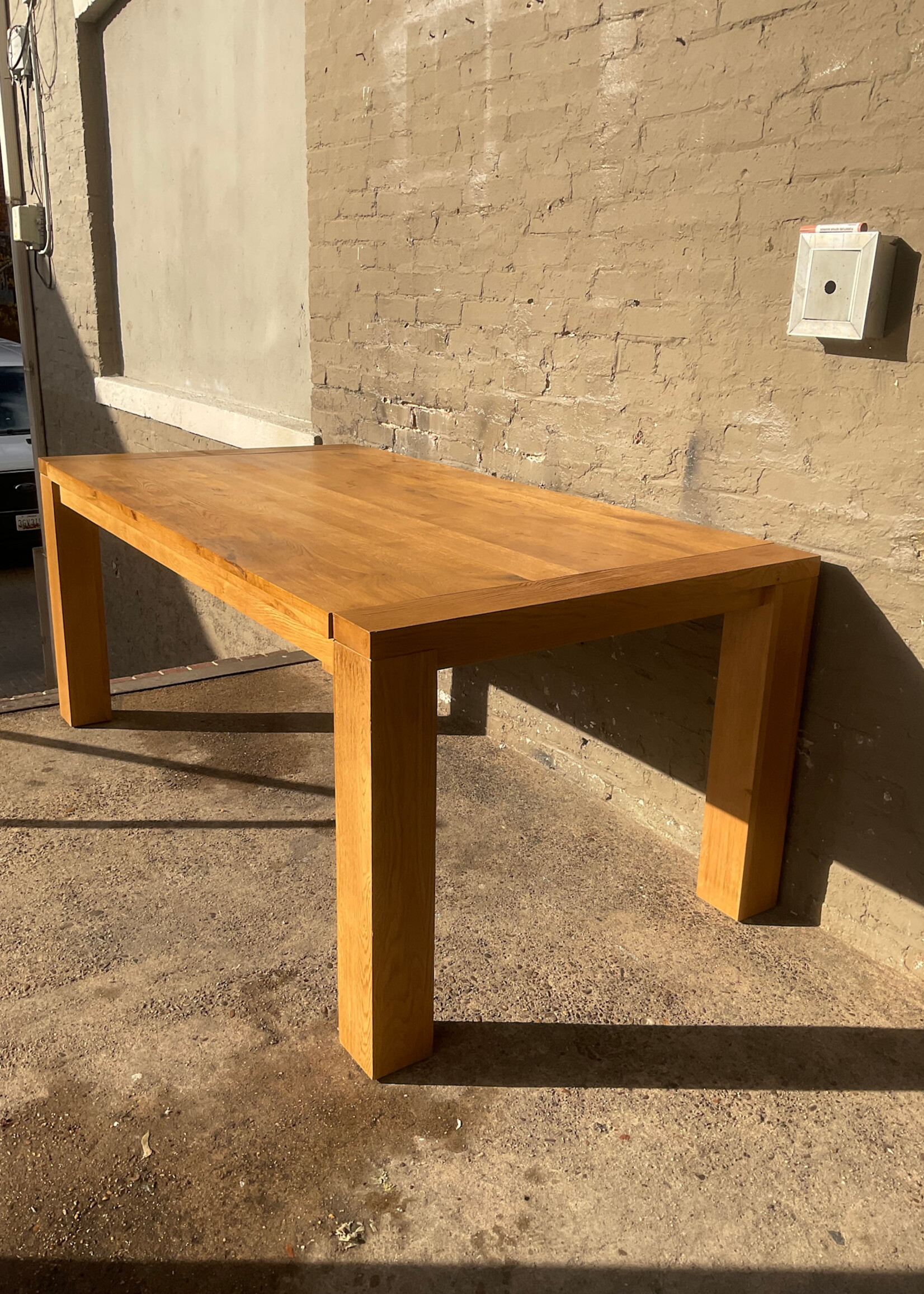 GOODWOOD West Elm White Oak Dining Table