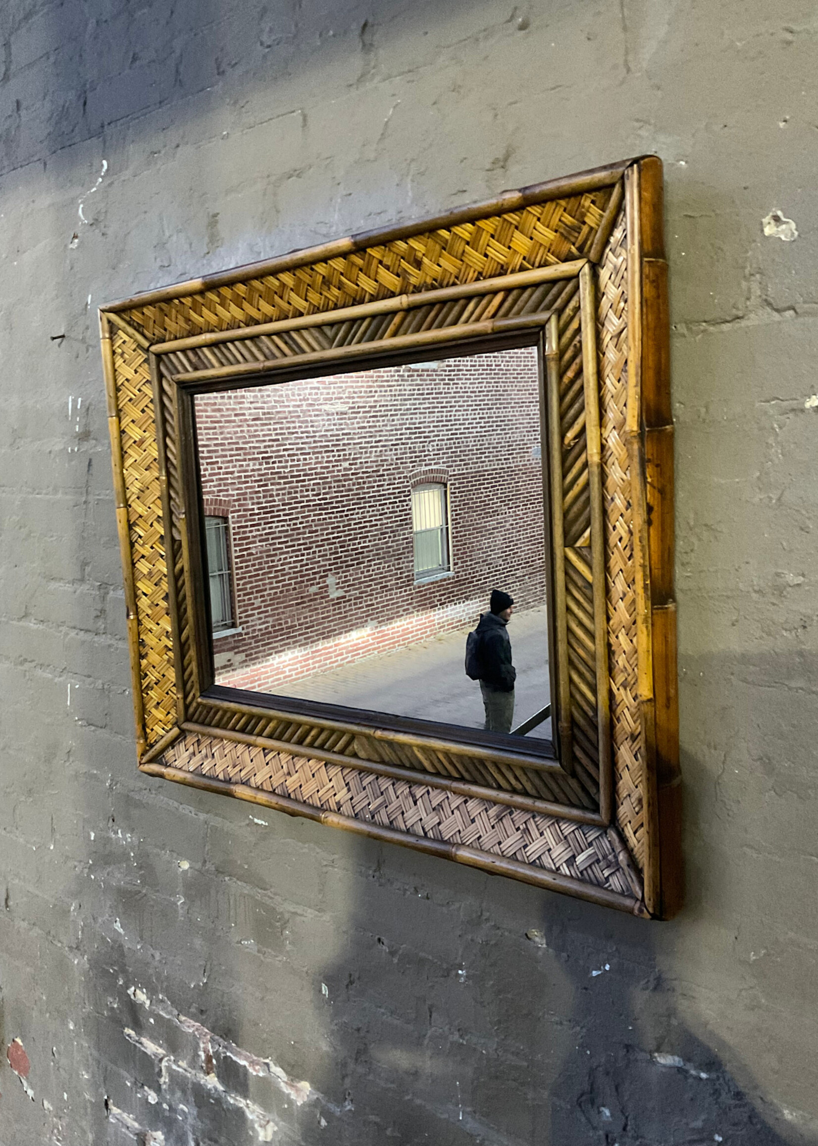 GOODWOOD Woven Rattan Mirror