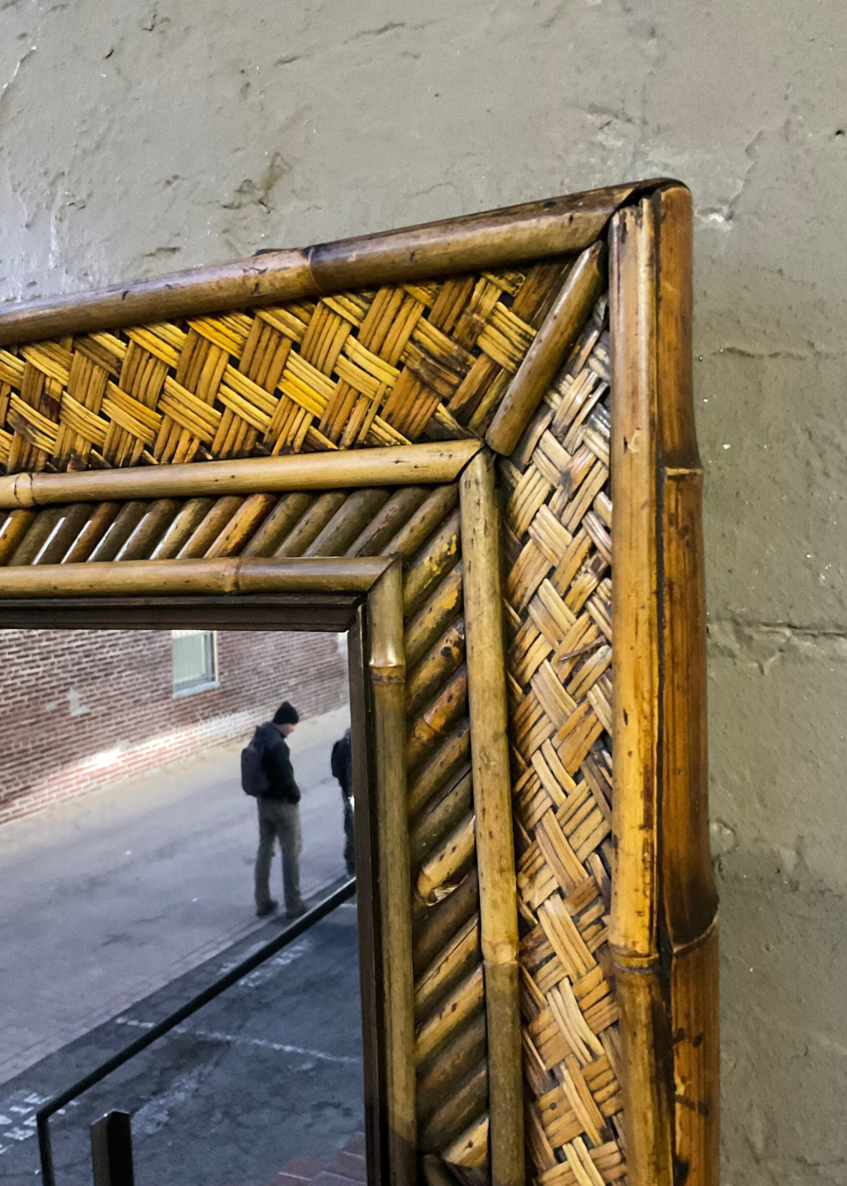 GOODWOOD Woven Rattan Mirror