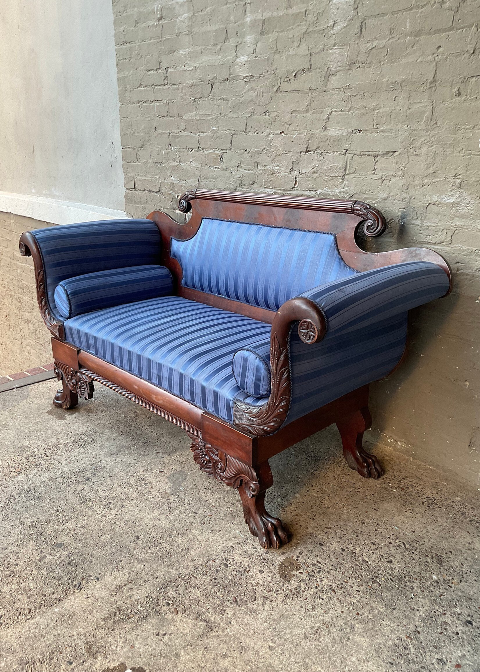 GOODWOOD Antique Mahogany Sofa