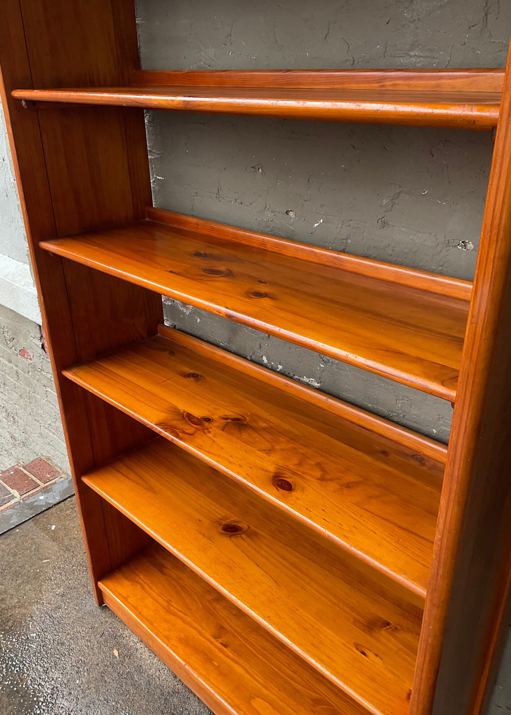 GOODWOOD Tall Solid Pine Bookcase