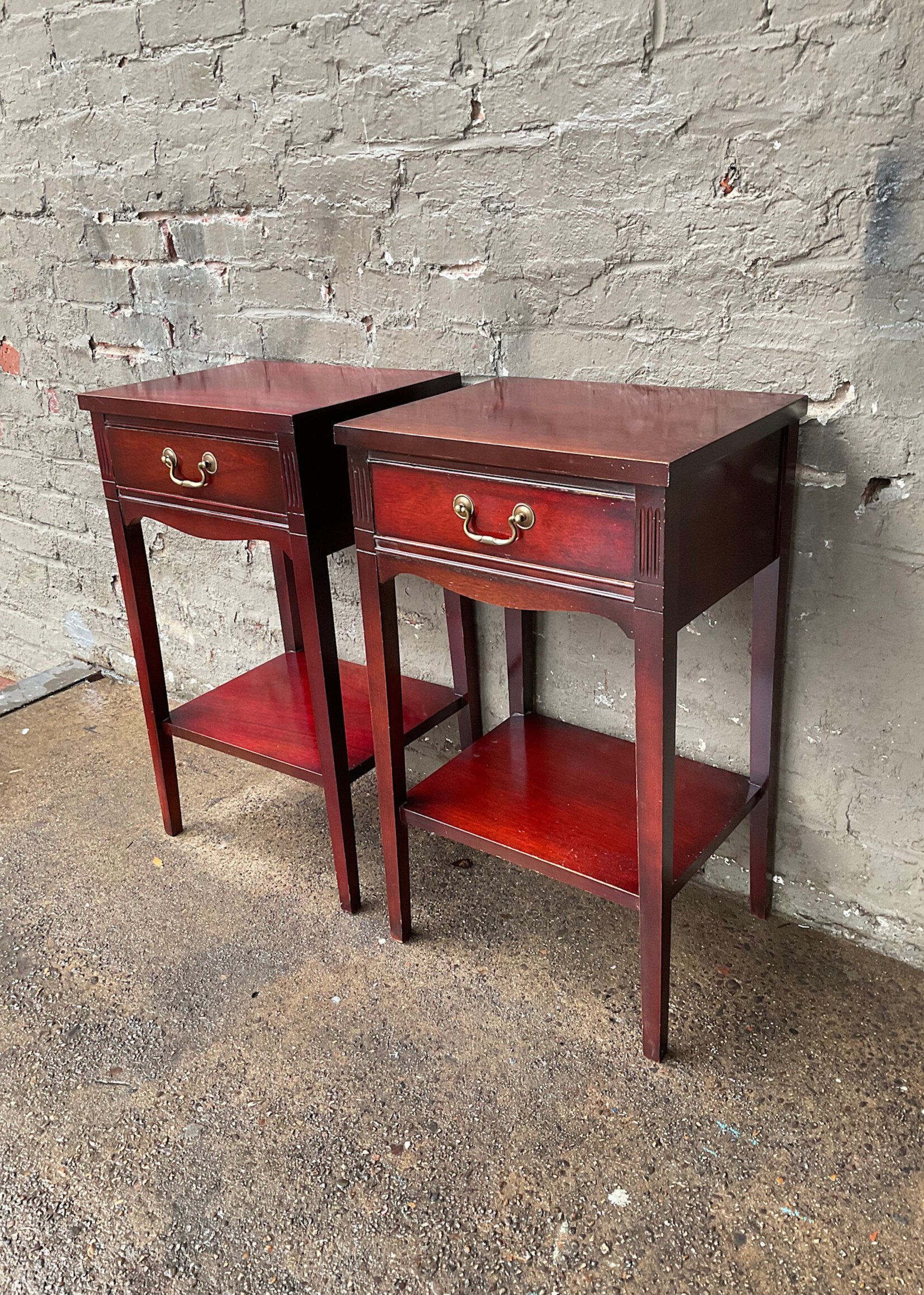 GOODWOOD Pair of Vintage Nightstands