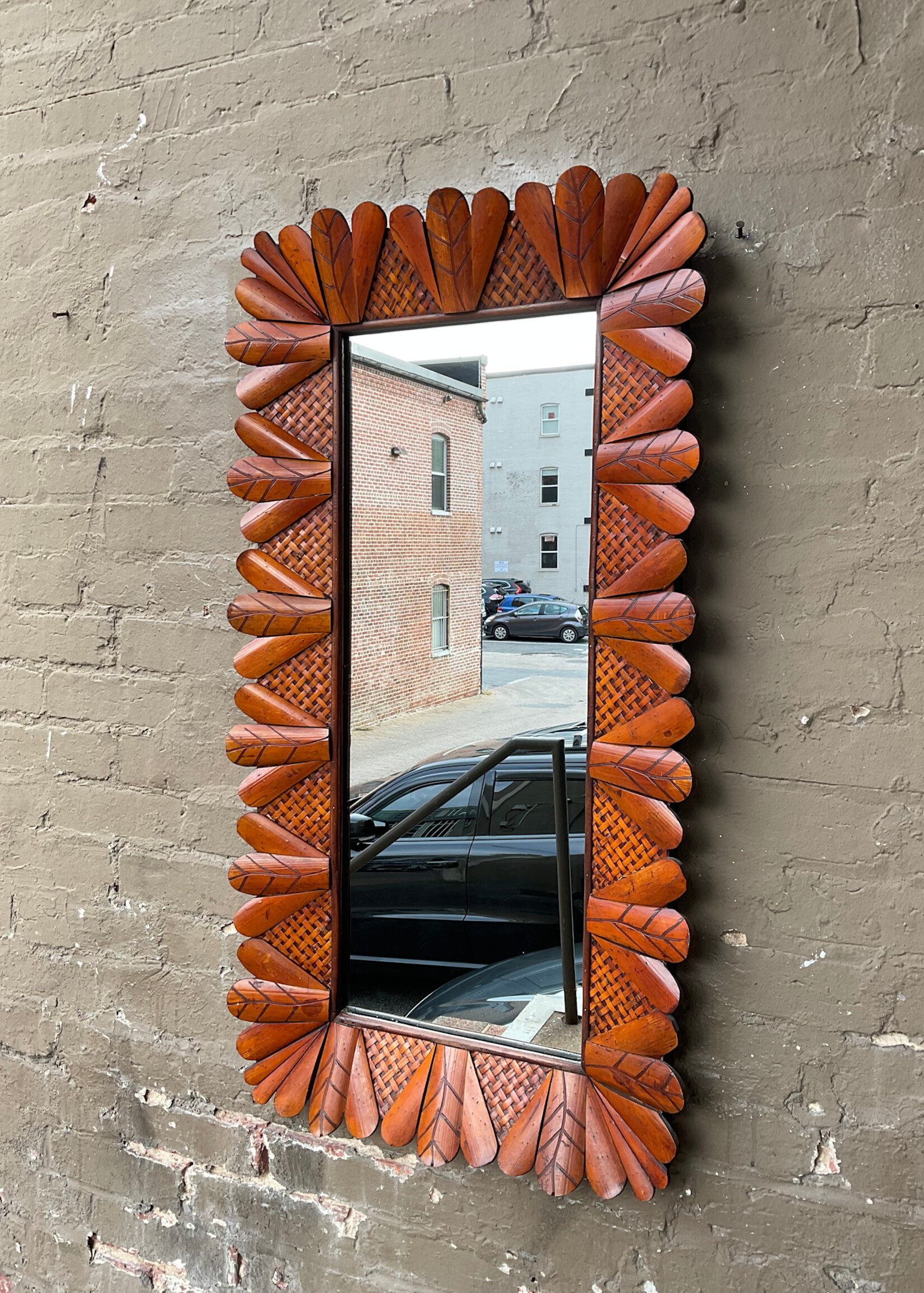 GOODWOOD Bamboo Mirror