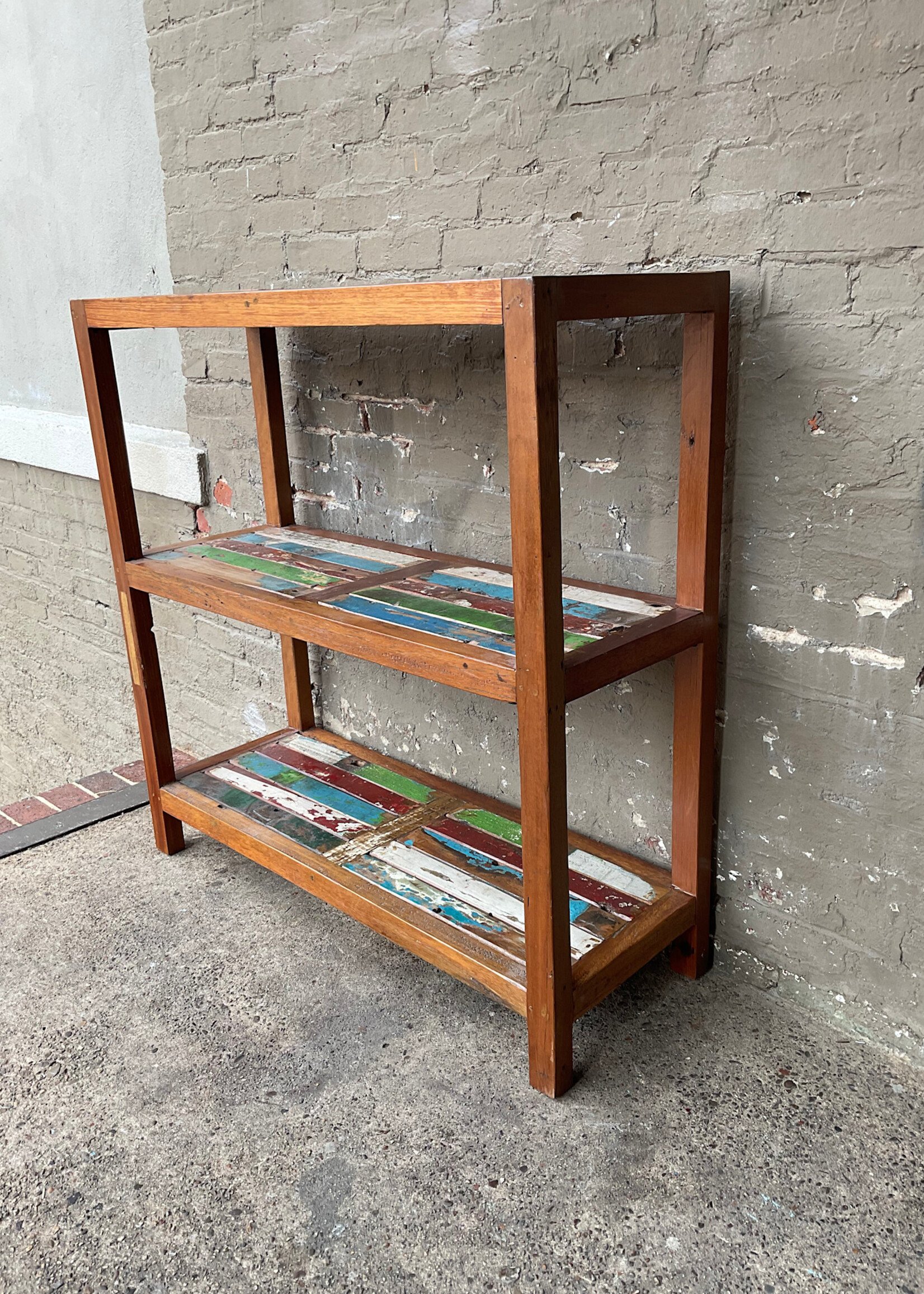 GOODWOOD Painted Teak Bookcase