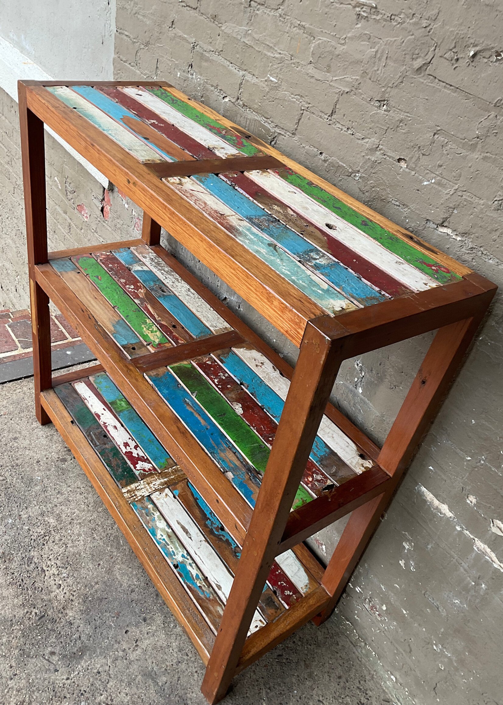 GOODWOOD Painted Teak Bookcase