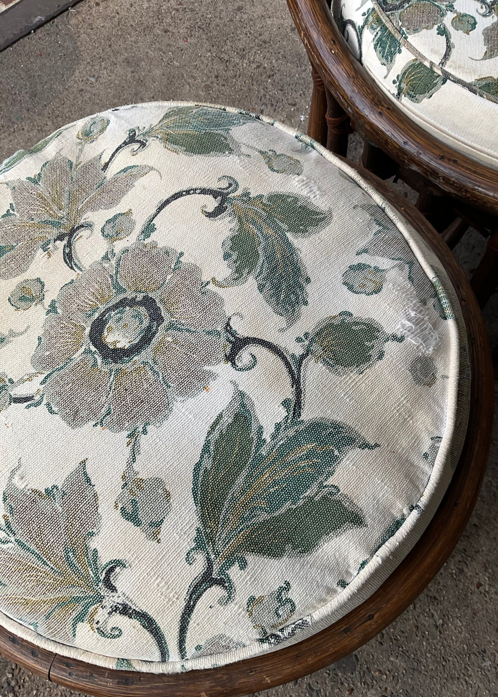 GOODWOOD Rattan Chair & Ottoman