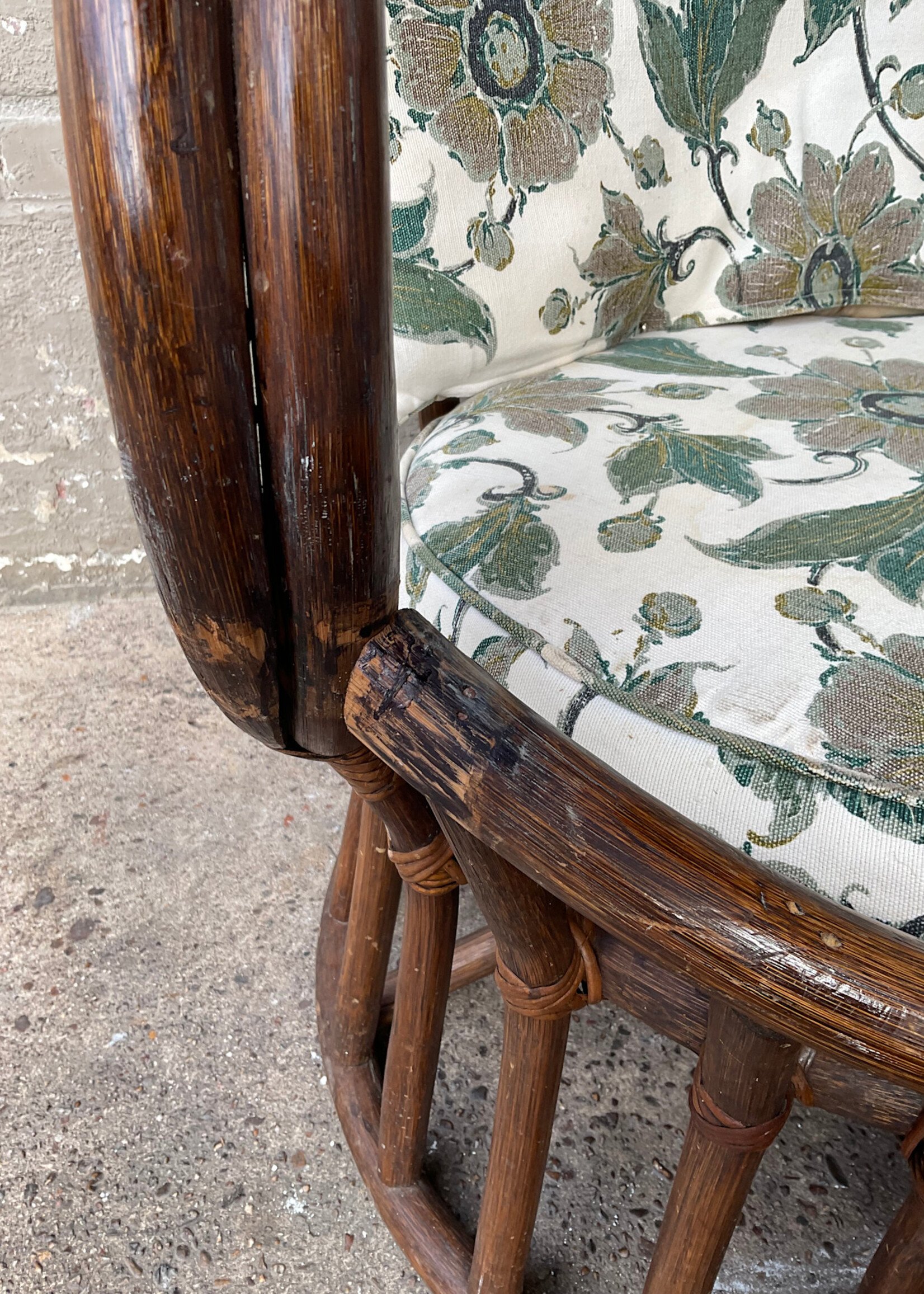 GOODWOOD Rattan Chair & Ottoman